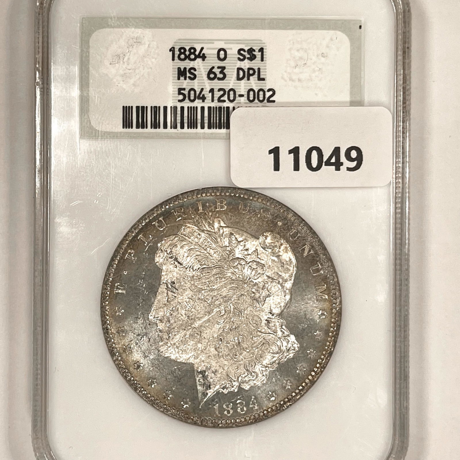 1884-O Morgan Silver Dollar NGC-MS63 DPL (1 of 2)