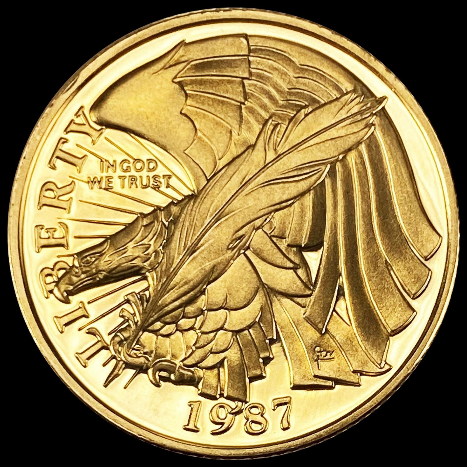 1987 $5 Gold Half Eagle GEM PROOF (1 of 2)