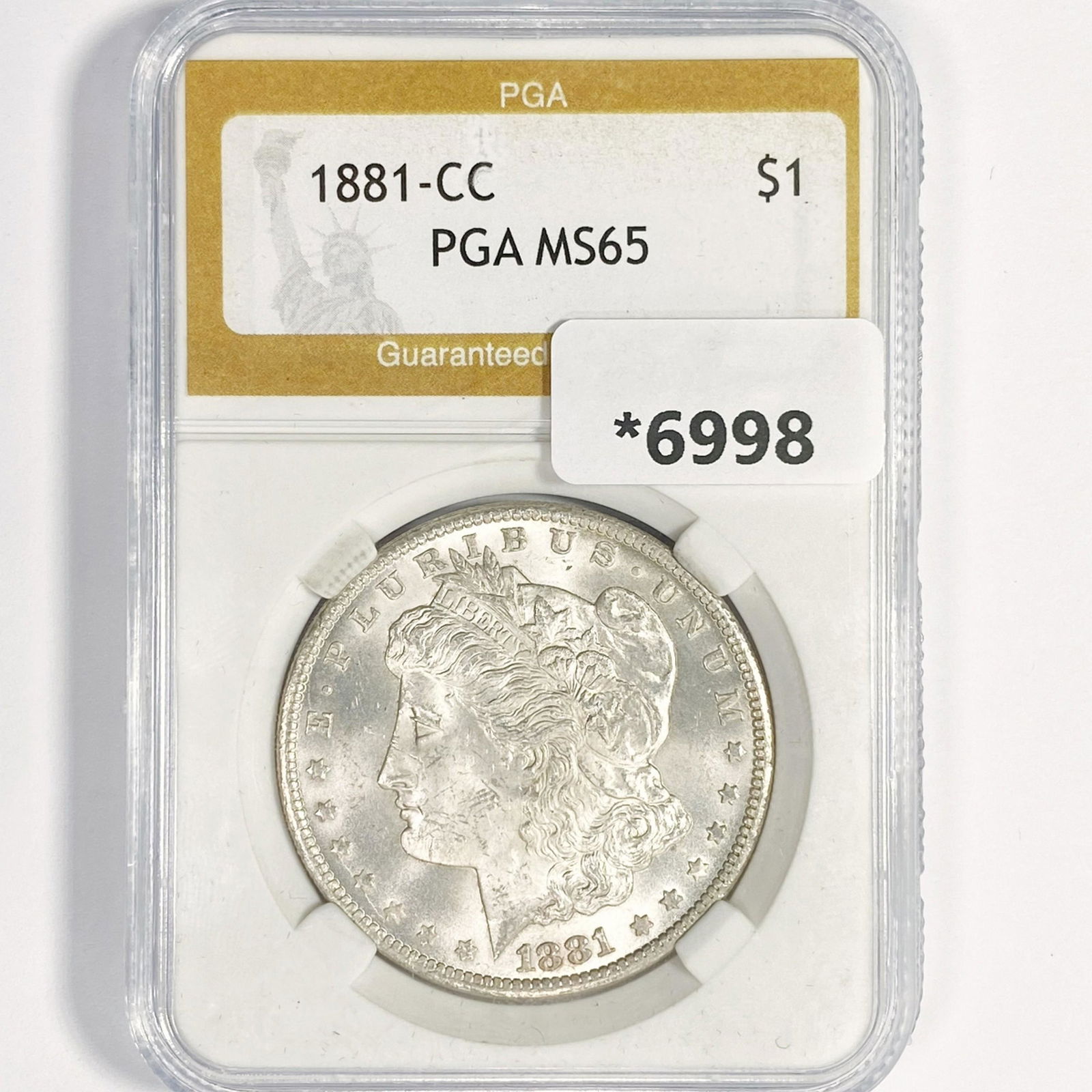 1881-CC Morgan Silver Dollar PGA-MS65 (1 of 2)