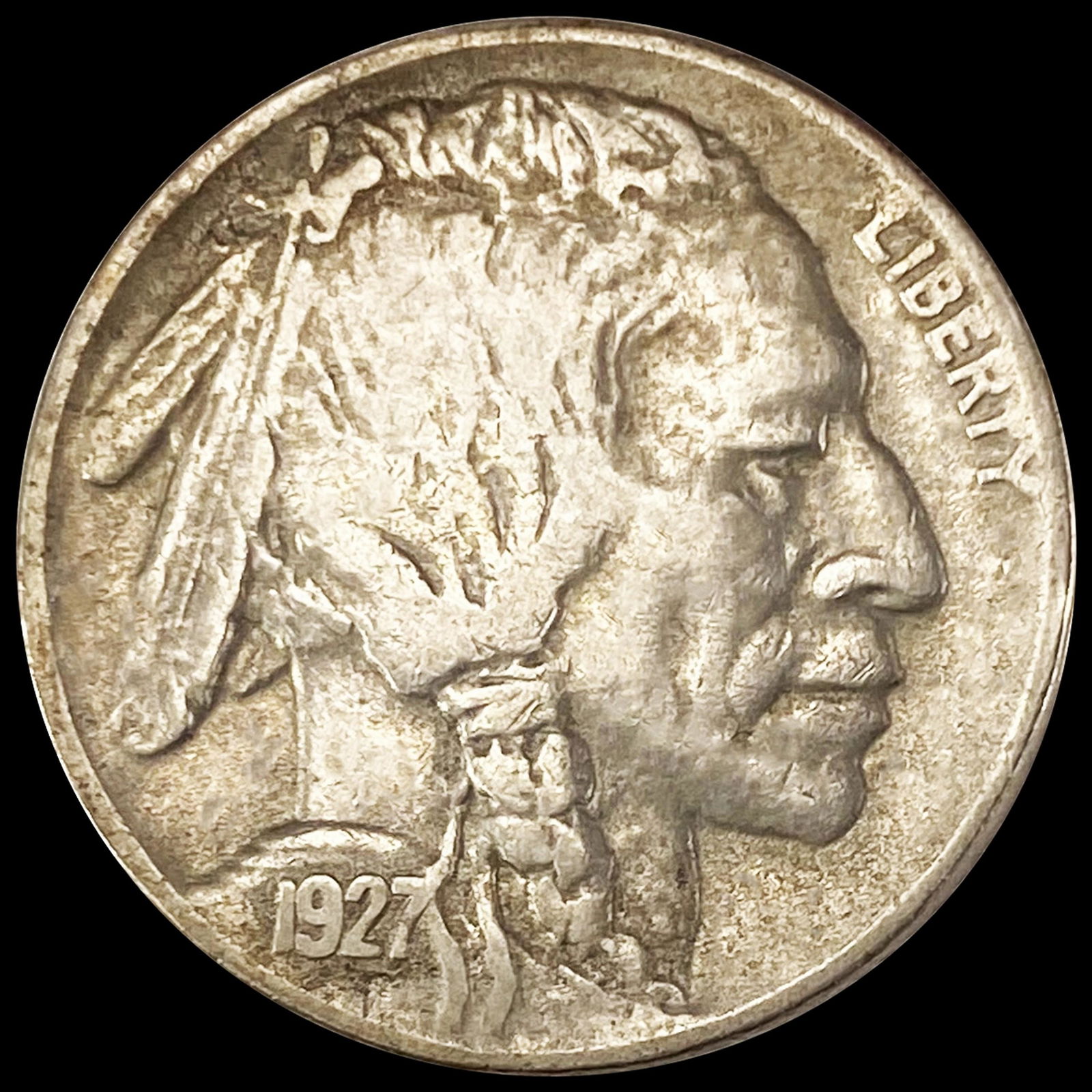 1927-D Buffalo Nickel LIGHTLY CIRCULATED (1 of 2)