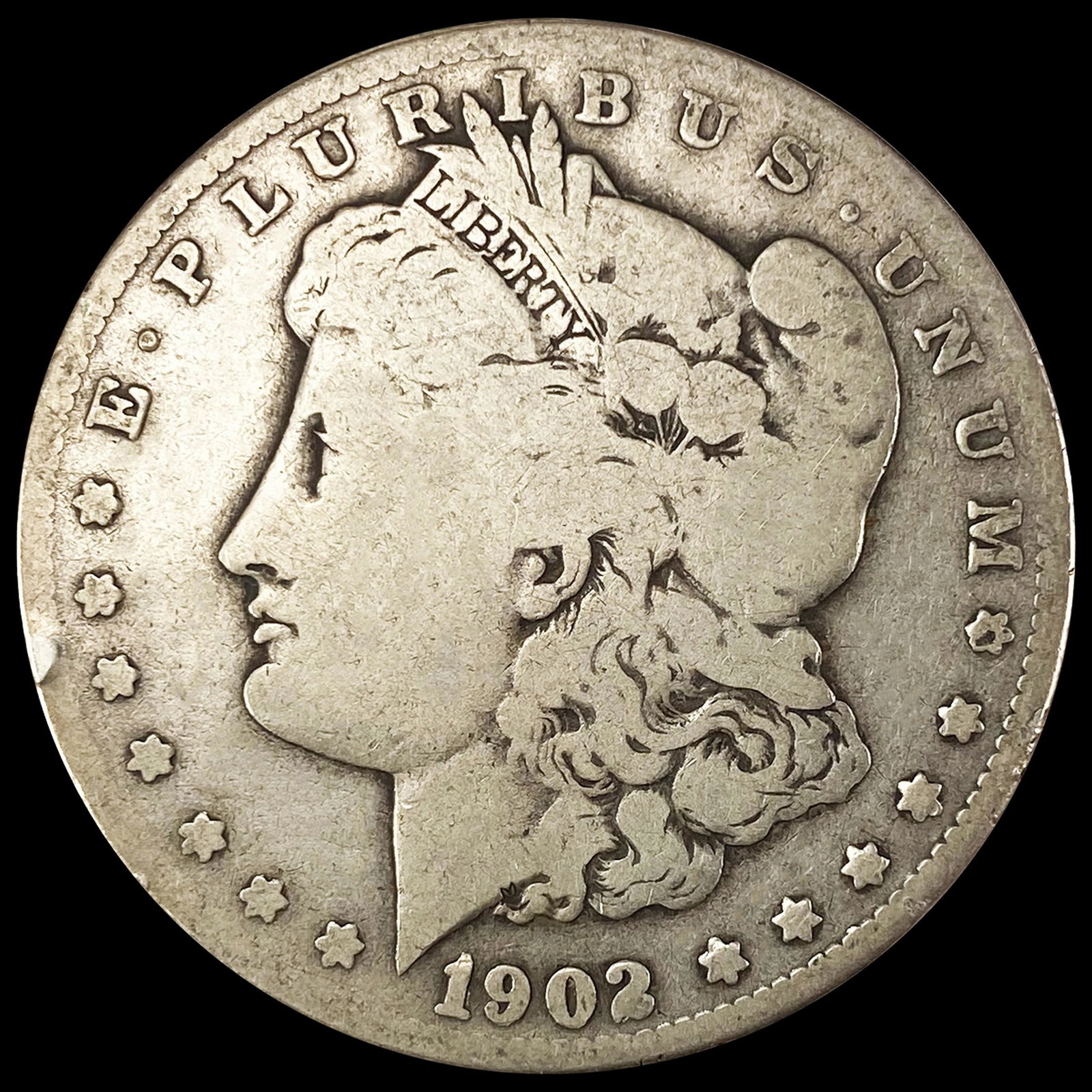 1902-S Morgan Silver Dollar NICELY CIRCULATED (1 of 2)