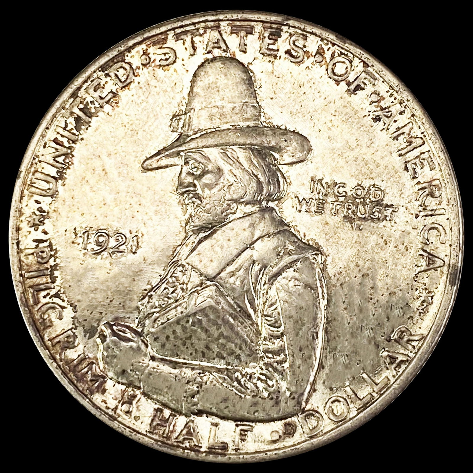 1921 Pilgrim Half Dollar UNCIRCULATED (1 of 2)