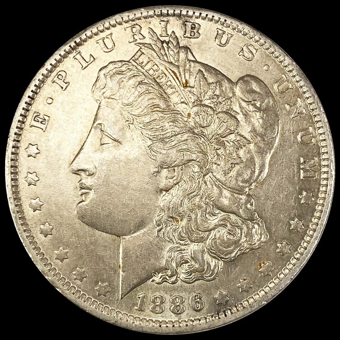 1886-O Morgan Silver Dollar NEARLY UNCIRCULATED (1 of 2)