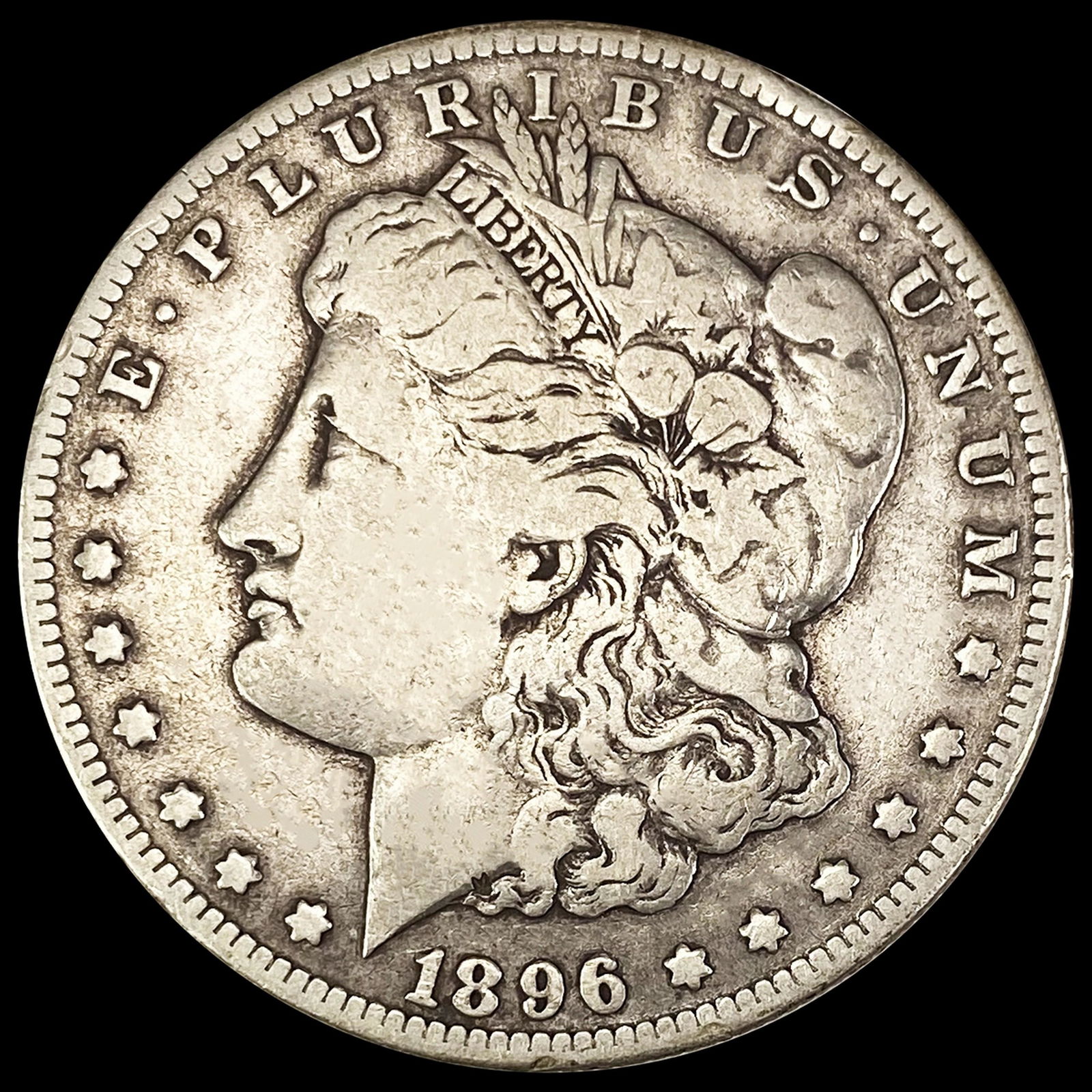 1896-S Morgan Silver Dollar NICELY CIRCULATED (1 of 2)