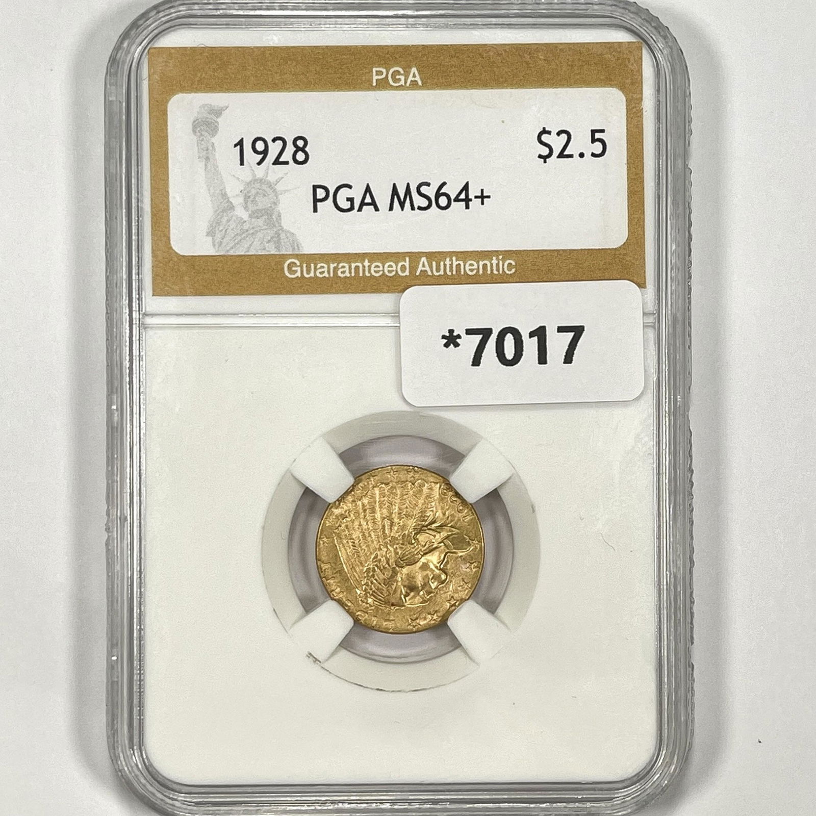 1928 $2.50 Gold Quarter Eagle PGA-MS64+ (1 of 2)
