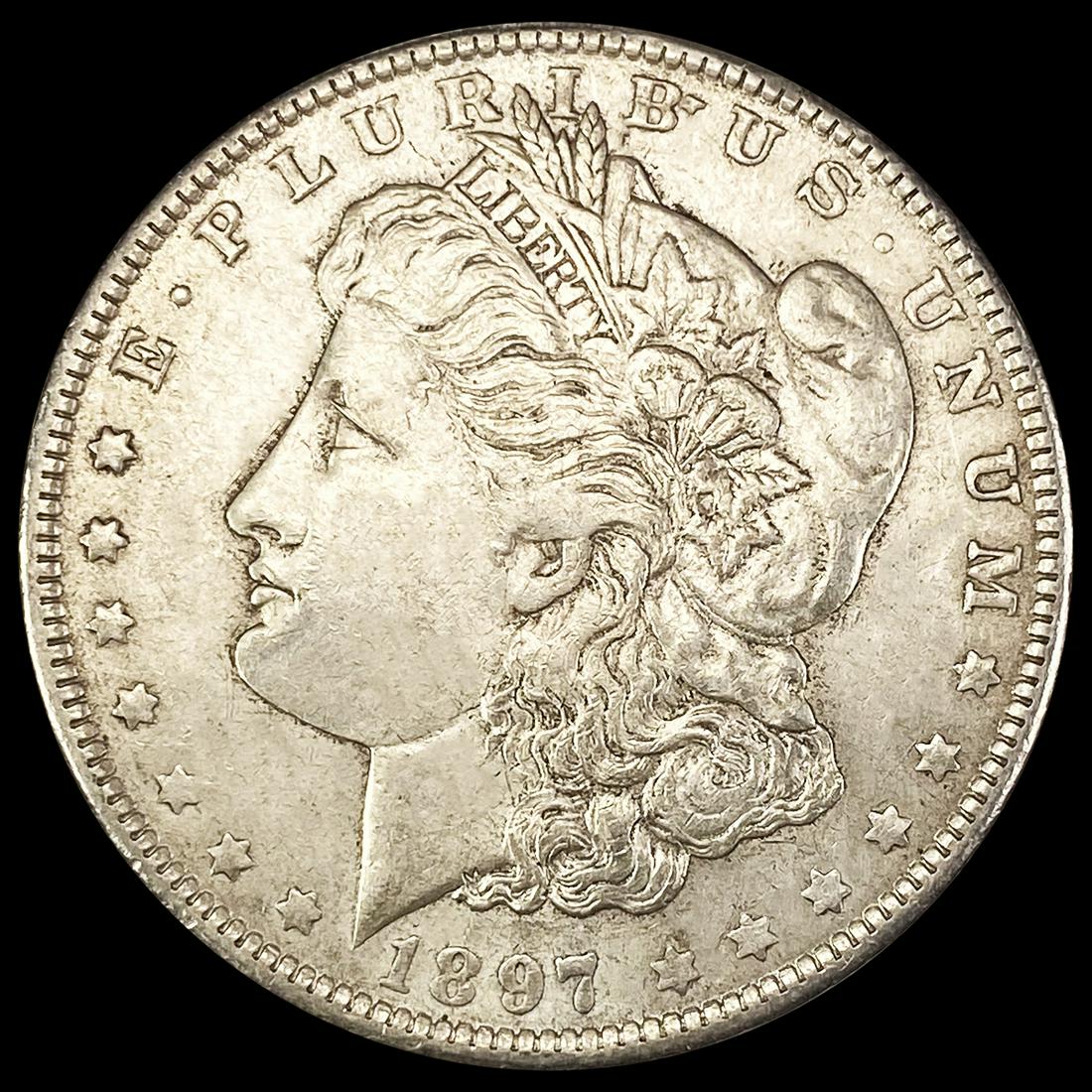1897-O Morgan Silver Dollar NEARLY UNCIRCULATED (1 of 2)