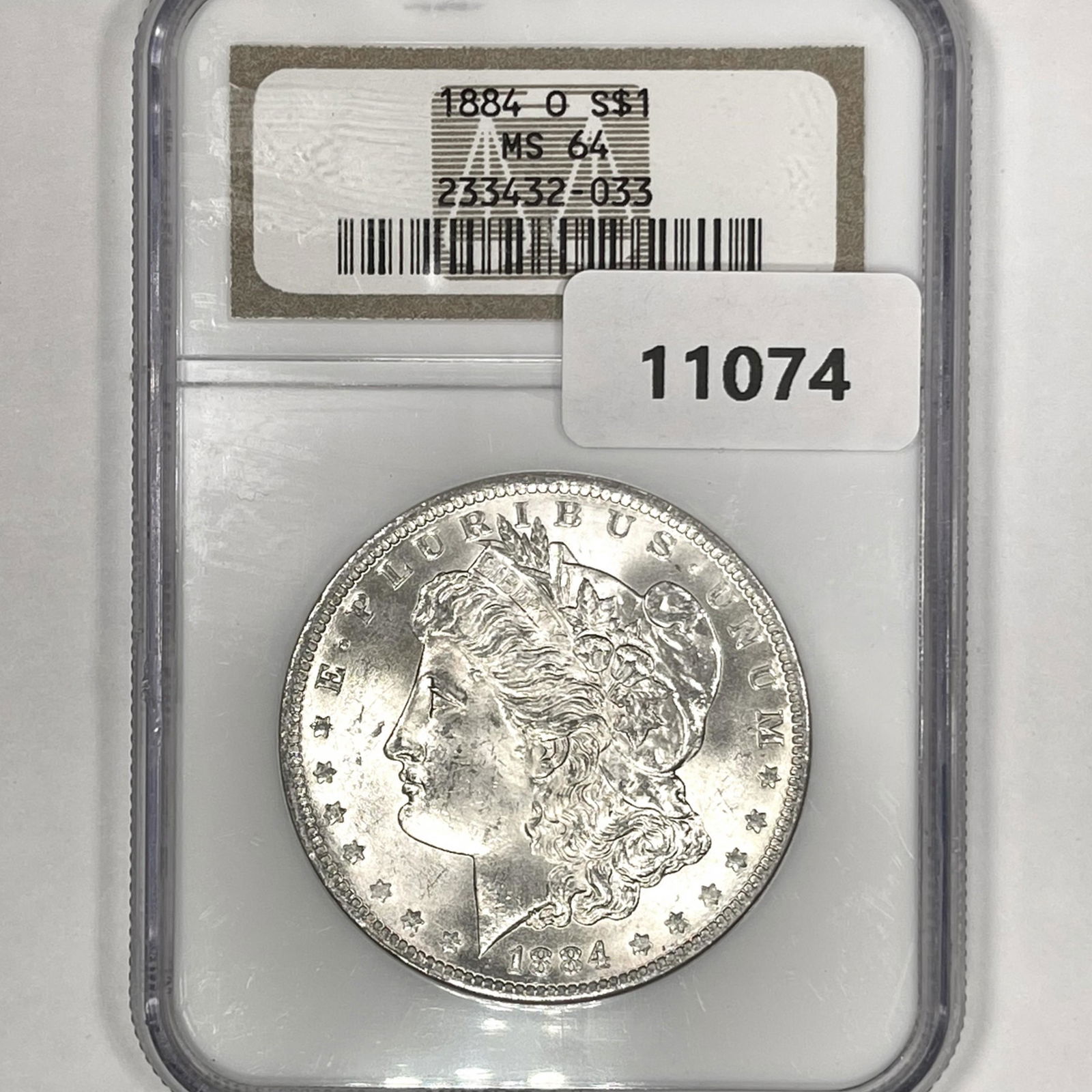 1884-O Morgan Silver Dollar NGC-MS64 (1 of 2)