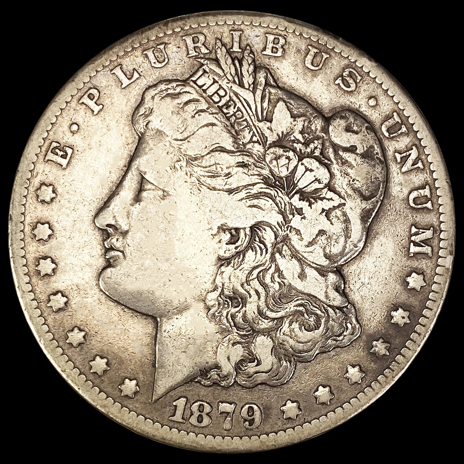 1879-CC Morgan Silver Dollar LIGHTLY CIRCULATED (1 of 2)