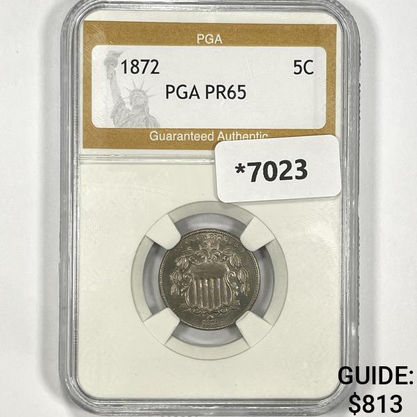 1872 Shield Nickel PGA-PR65 (1 of 2)