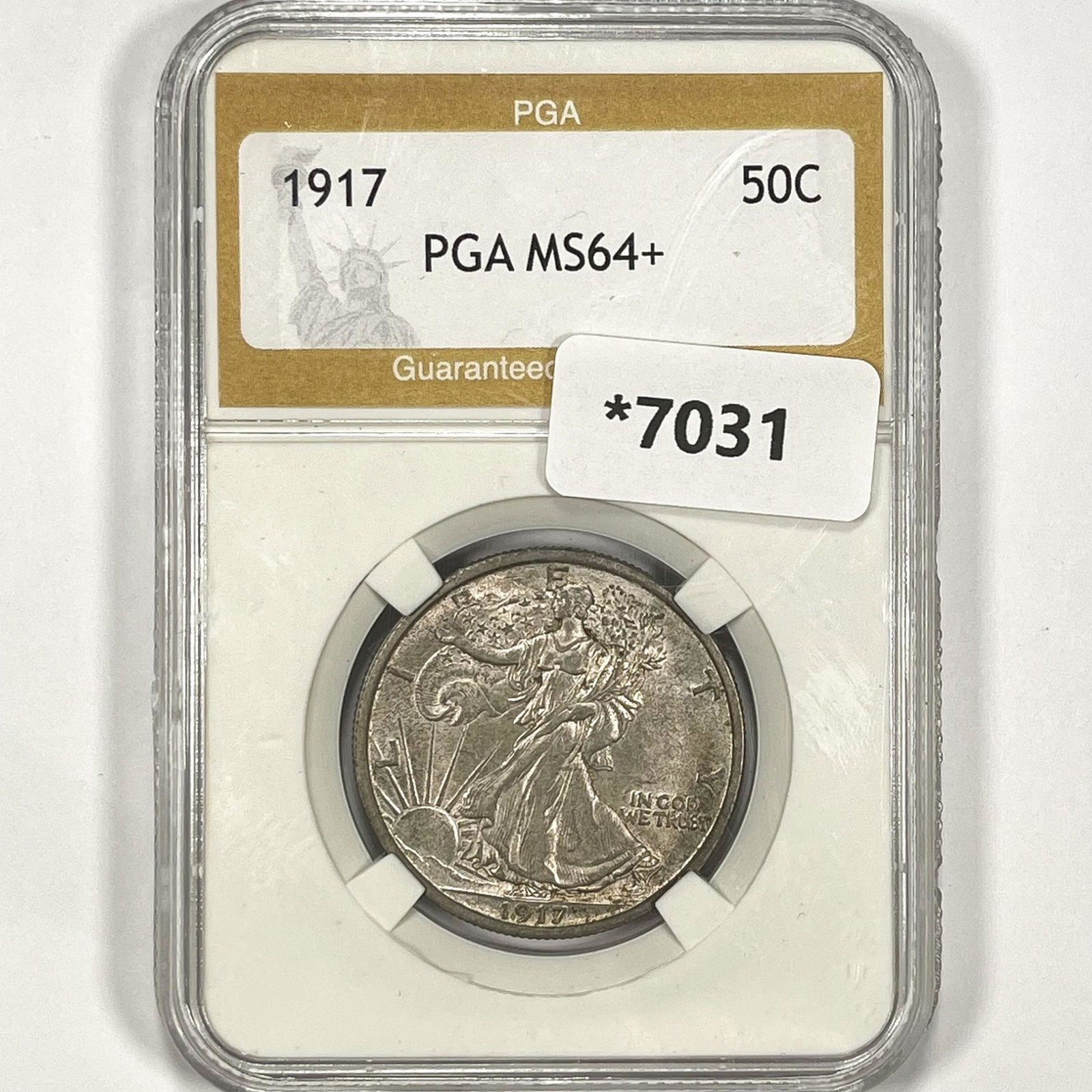 1917 Walking Liberty Half Dollar PGA-MS64+ (1 of 2)