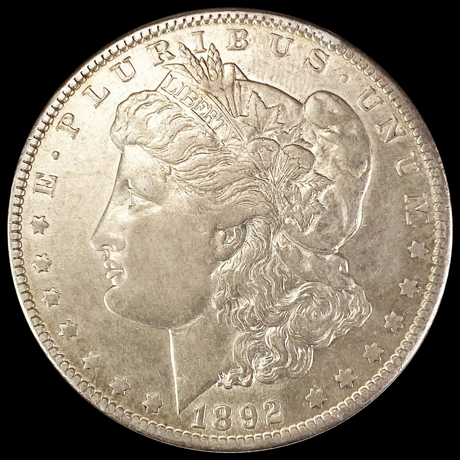 1892-O Morgan Silver Dollar CLOSELY UNCIRCULATED (1 of 2)