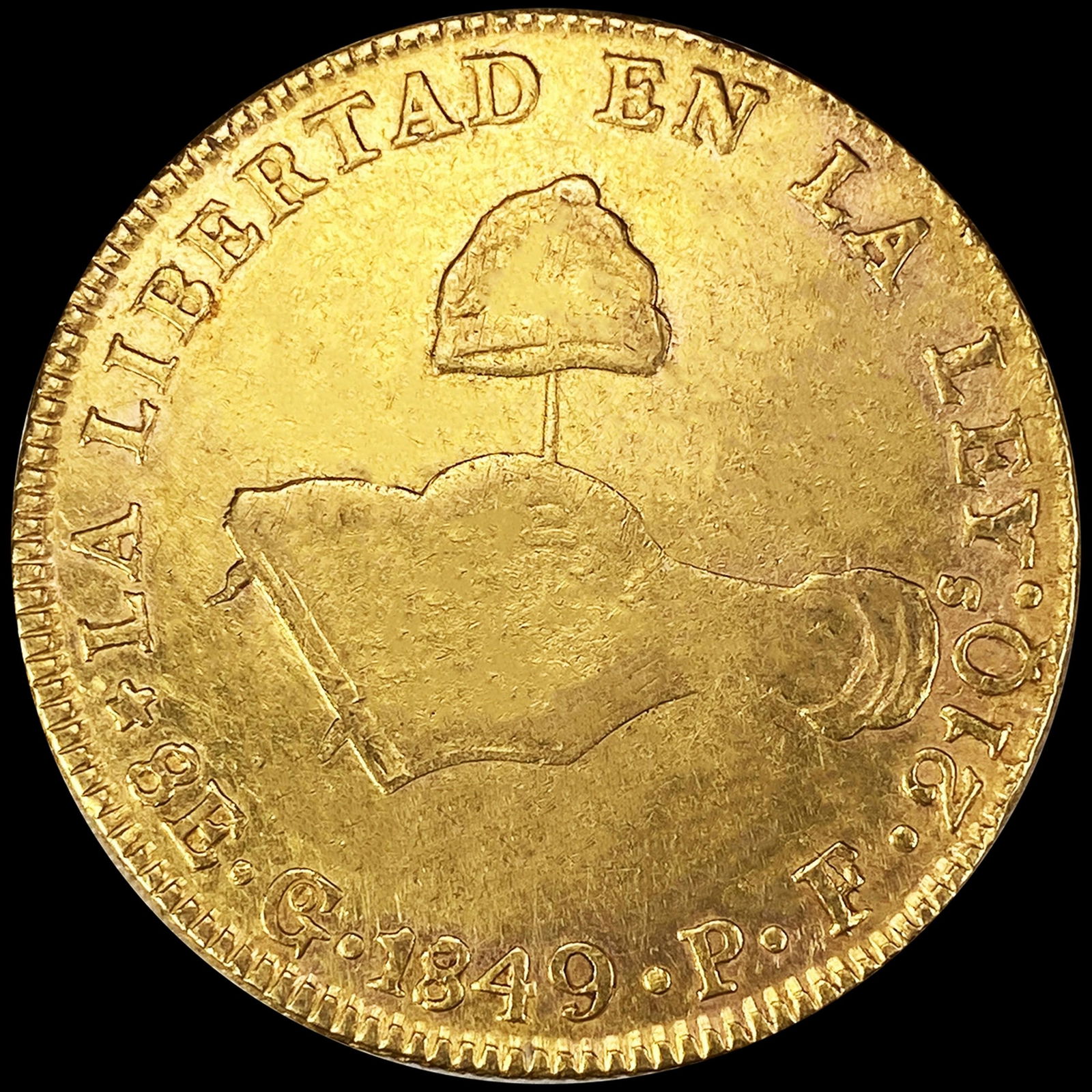 1849 Mexico Gold 8 Escudo NICELY CIRCULATED (1 of 2)
