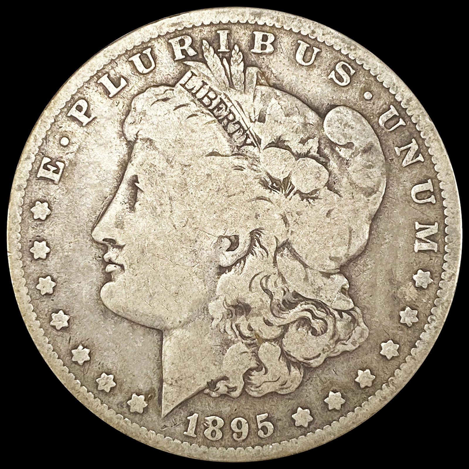 1895-O Morgan Silver Dollar NICELY CIRCULATED (1 of 2)