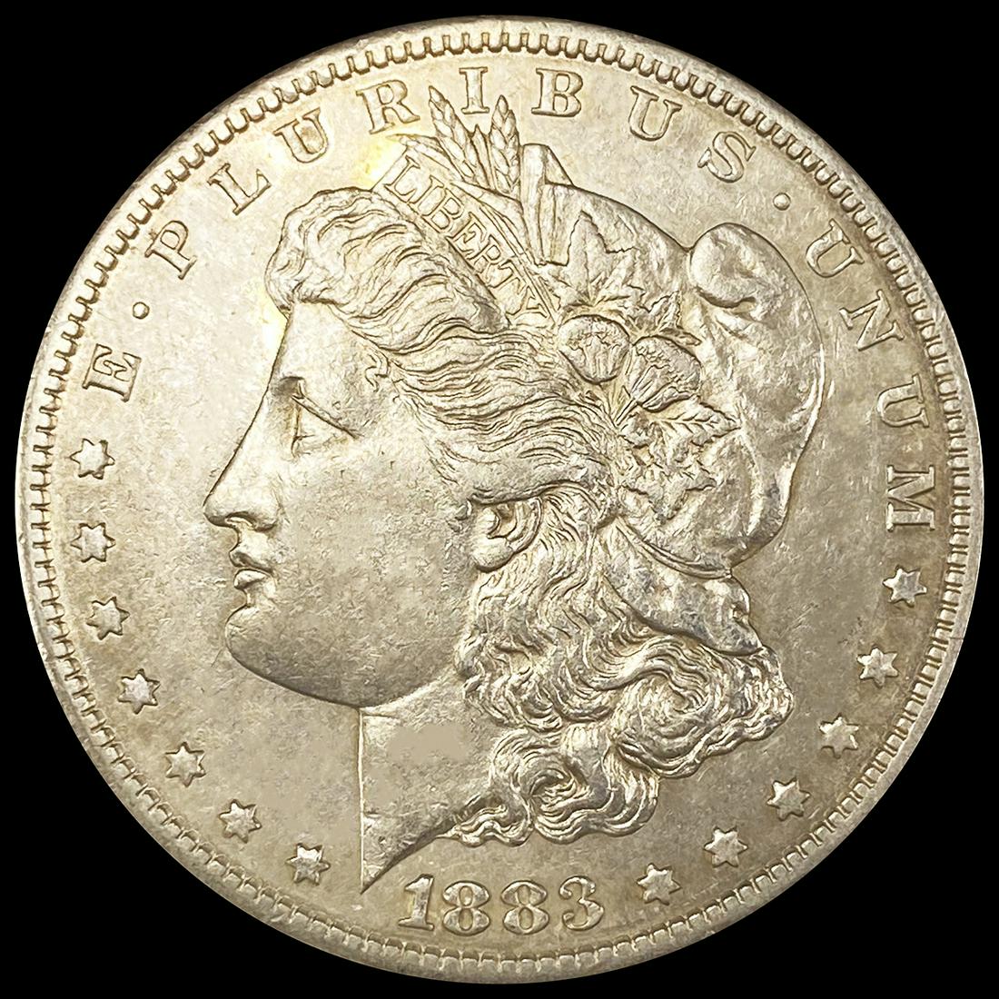 1883-S Morgan Silver Dollar NEARLY UNCIRCULATED (1 of 2)