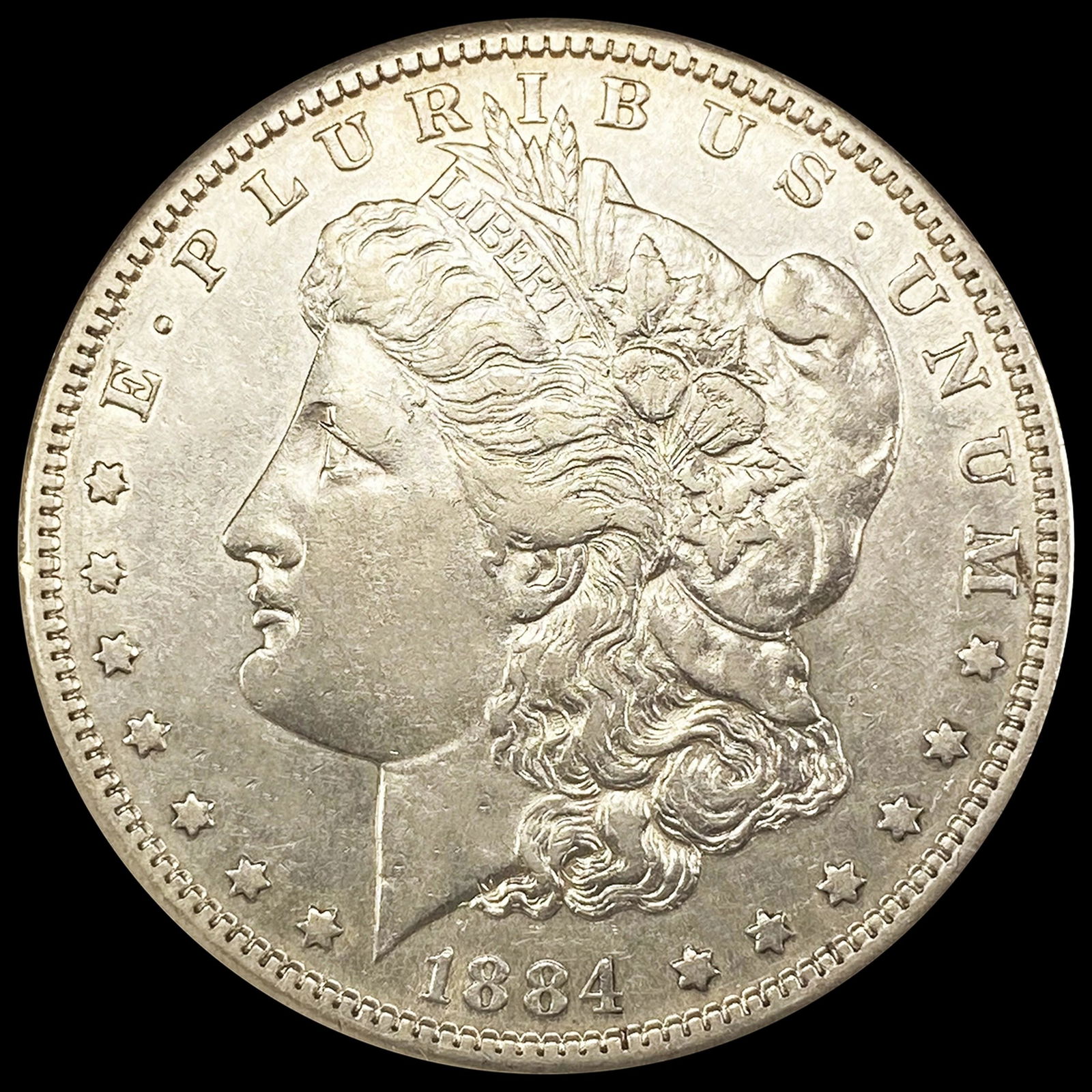 1884-S Morgan Silver Dollar CLOSELY UNCIRCULATED (1 of 2)