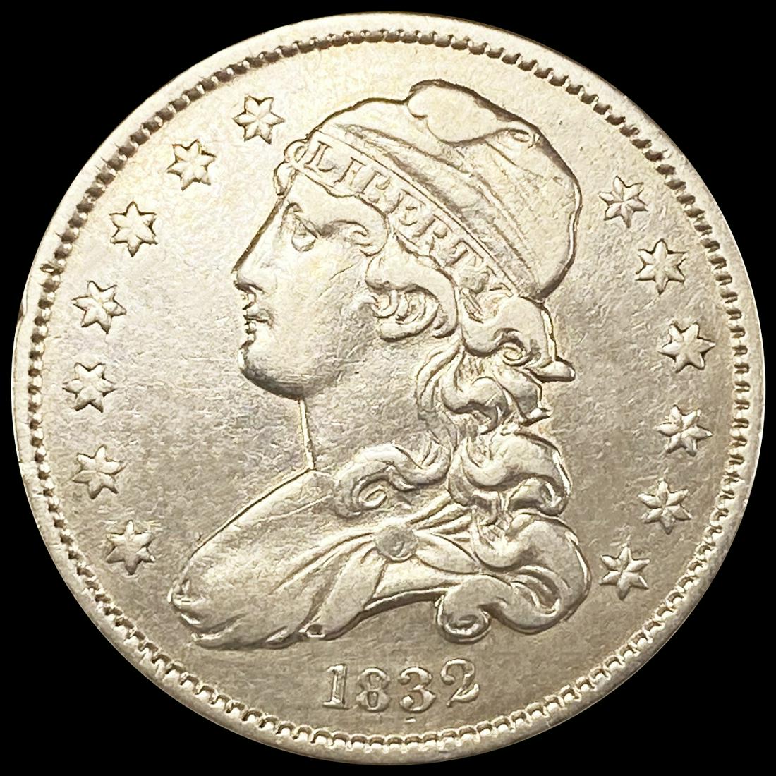 1832 Capped Bust Quarter NEARLY UNCIRCULATED (1 of 2)
