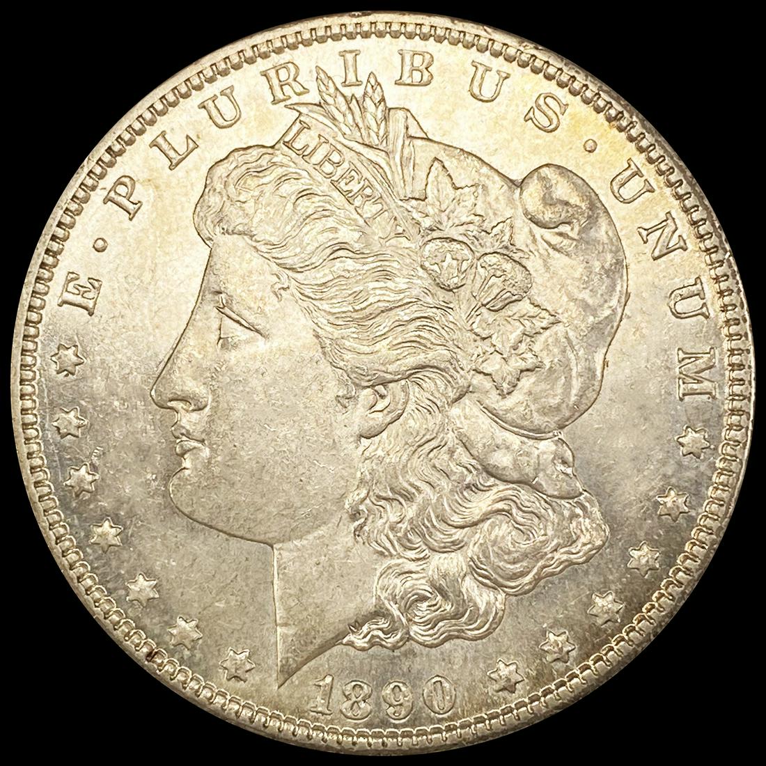 1890-CC Morgan Silver Dollar UNCIRCULATED (1 of 2)