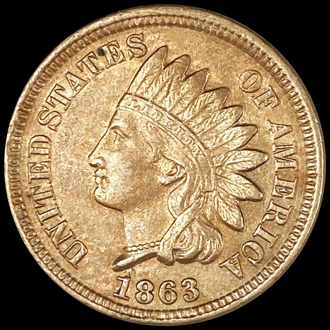 1863 Indian Head Cent UNCIRCULATED (1 of 2)