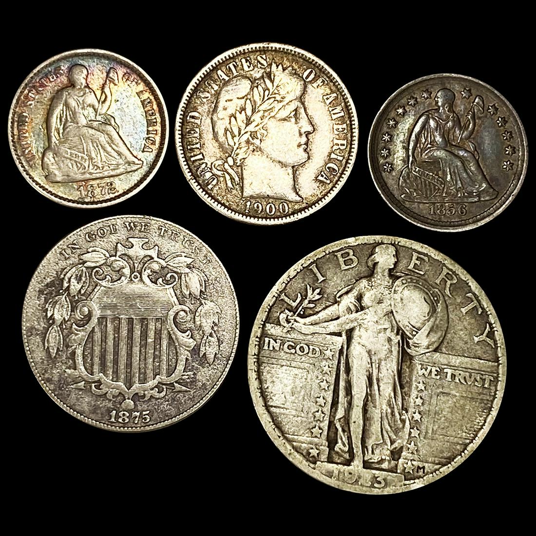 (5) Misc Coins NICELY CIRCULATED (1 of 2)