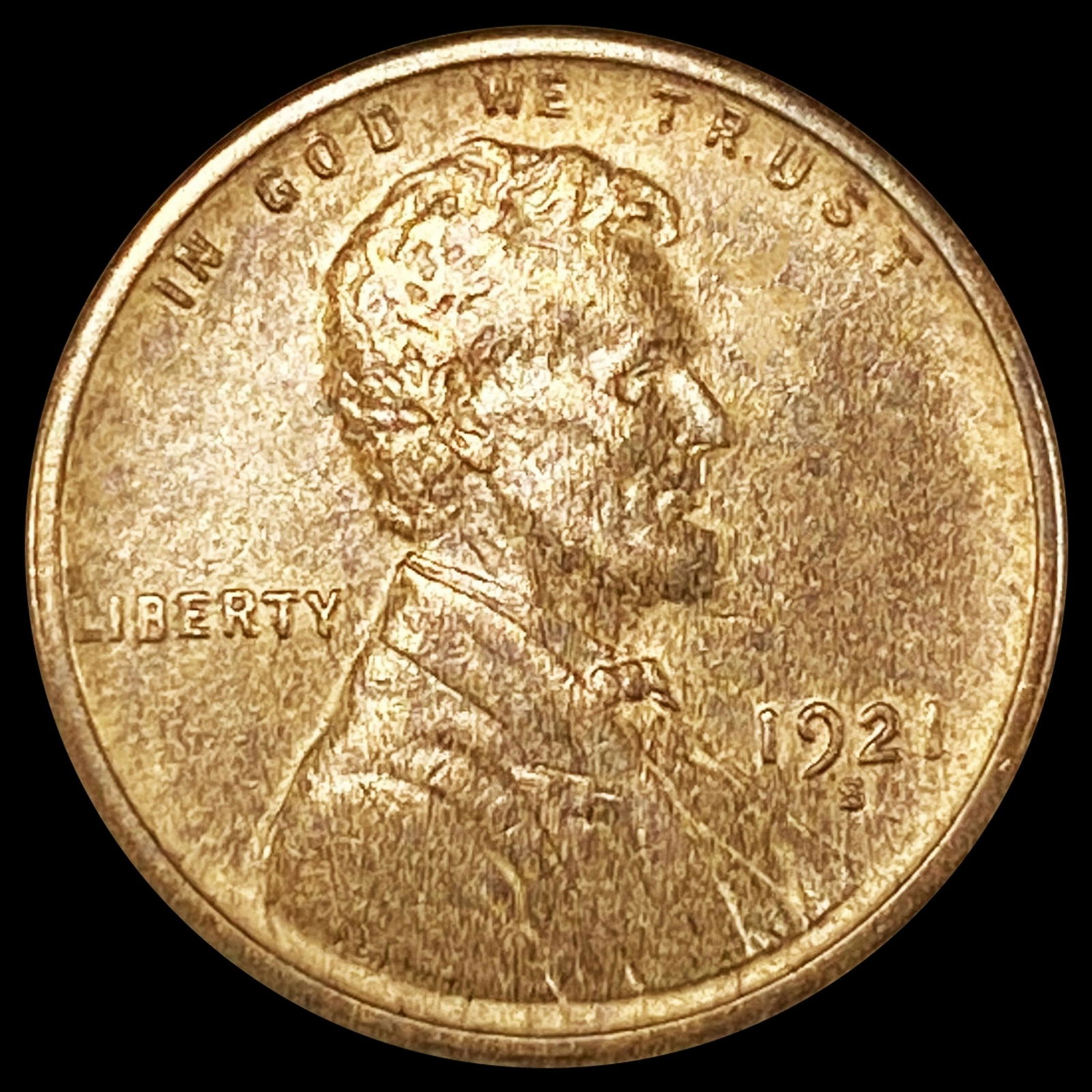 1921-S Wheat Cent UNCIRCULATED (1 of 2)