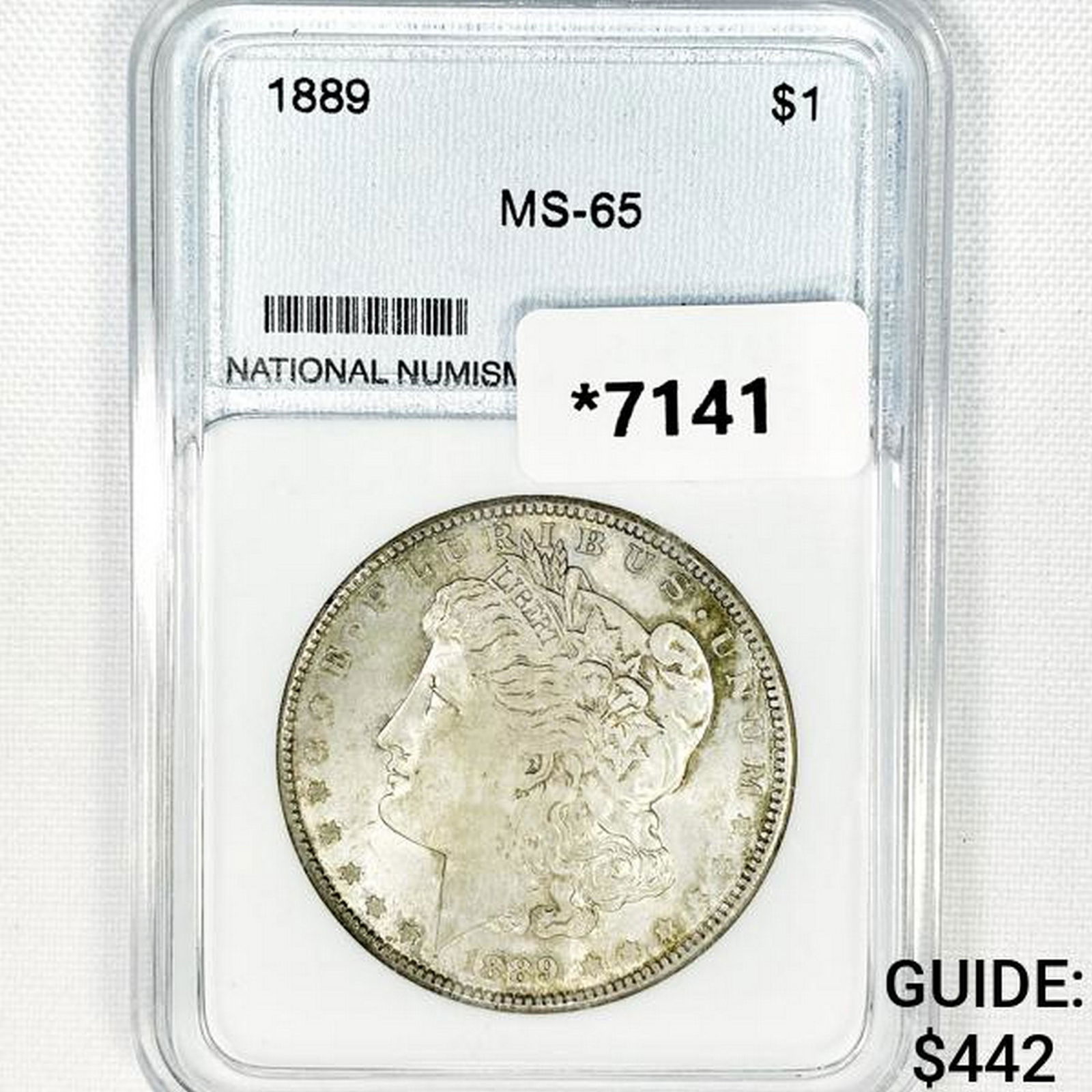 1889 Morgan Silver Dollar NNC-MS65 (1 of 2)