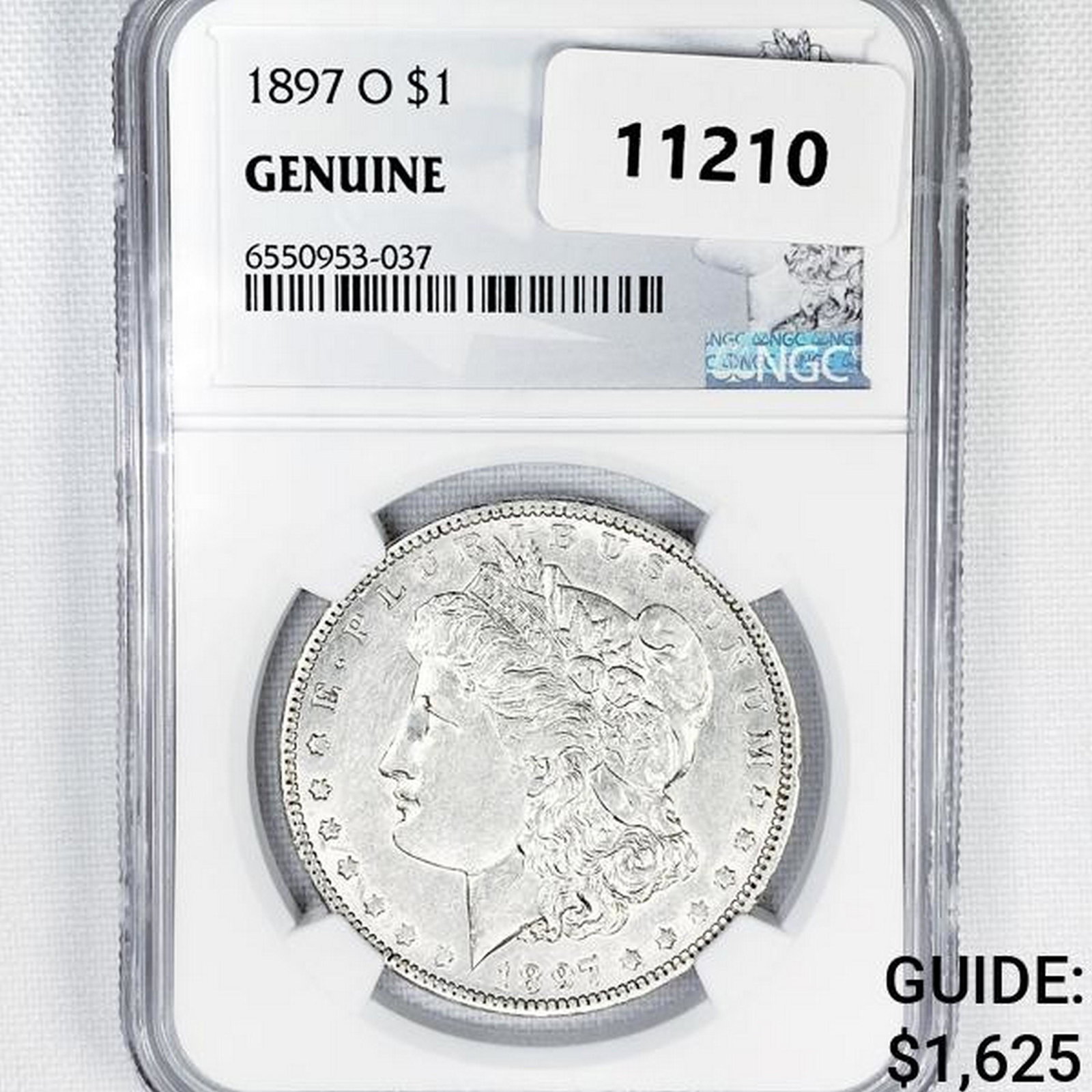 1897-O Morgan Silver Dollar NGC-MS60 (1 of 2)