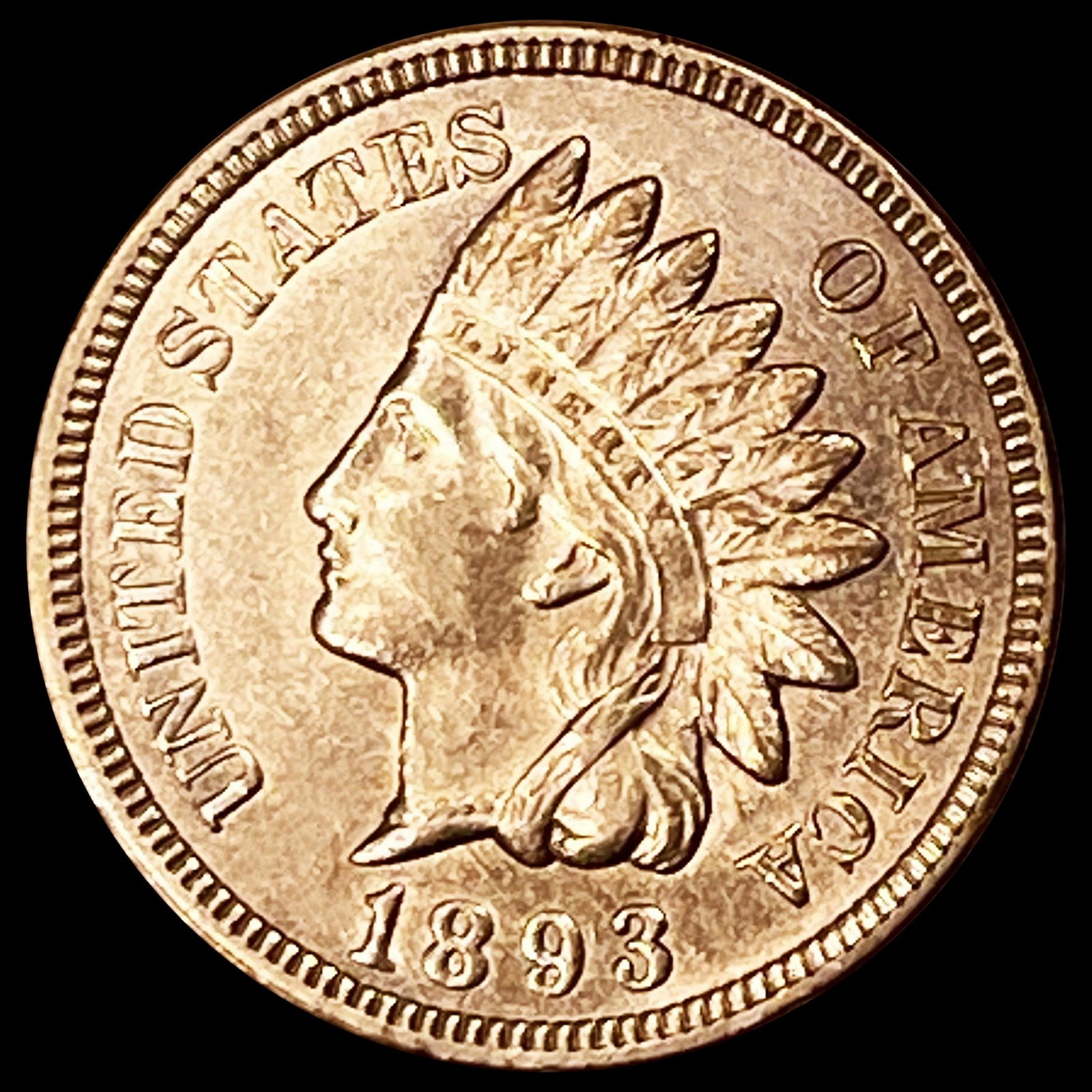 1893 RD Indian Head Cent UNCIRCULATED (1 of 2)