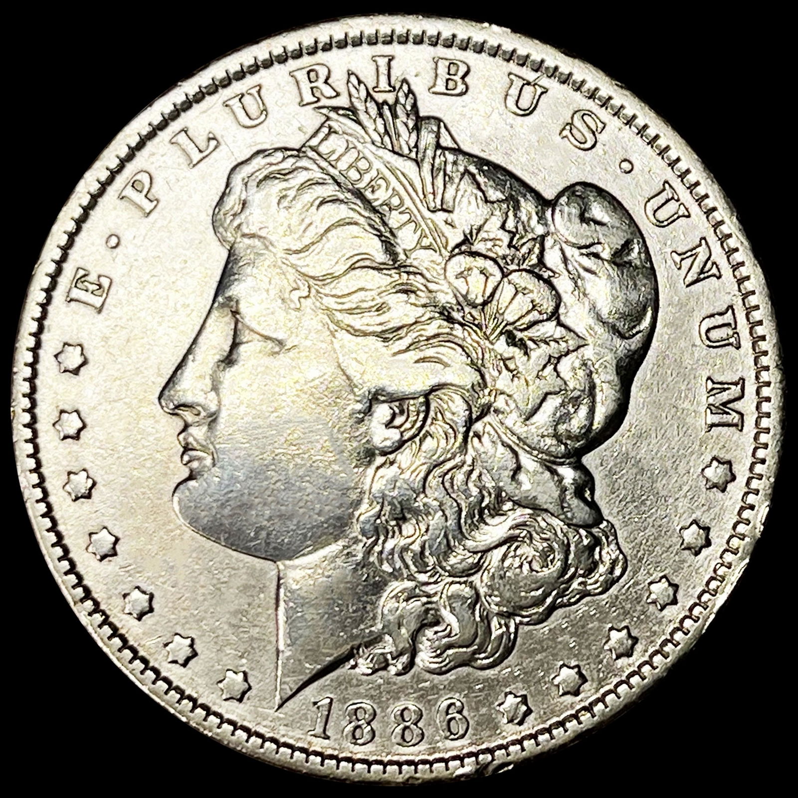 1886-O Morgan Silver Dollar LIGHTLY CIRCULATED (1 of 2)