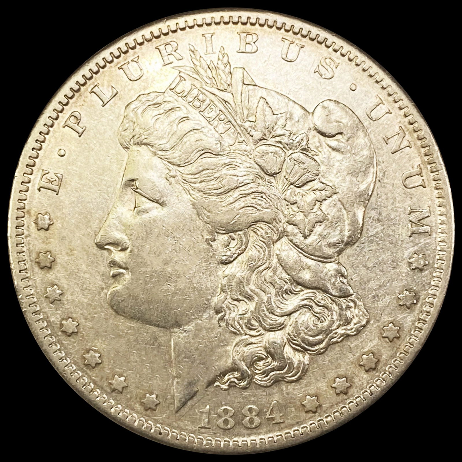 1884-S Morgan Silver Dollar CLOSELY UNCIRCULATED (1 of 2)