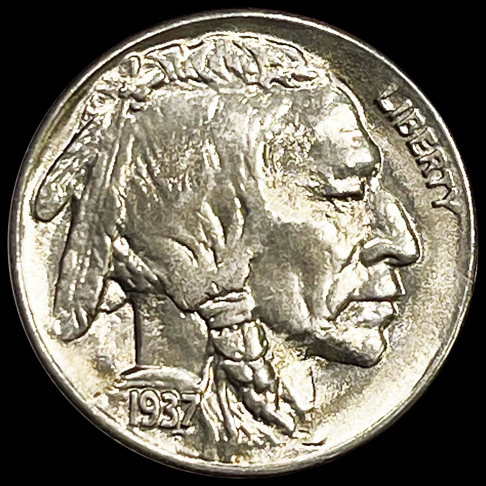 1937-S Buffalo Nickel UNCIRCULATED (1 of 2)