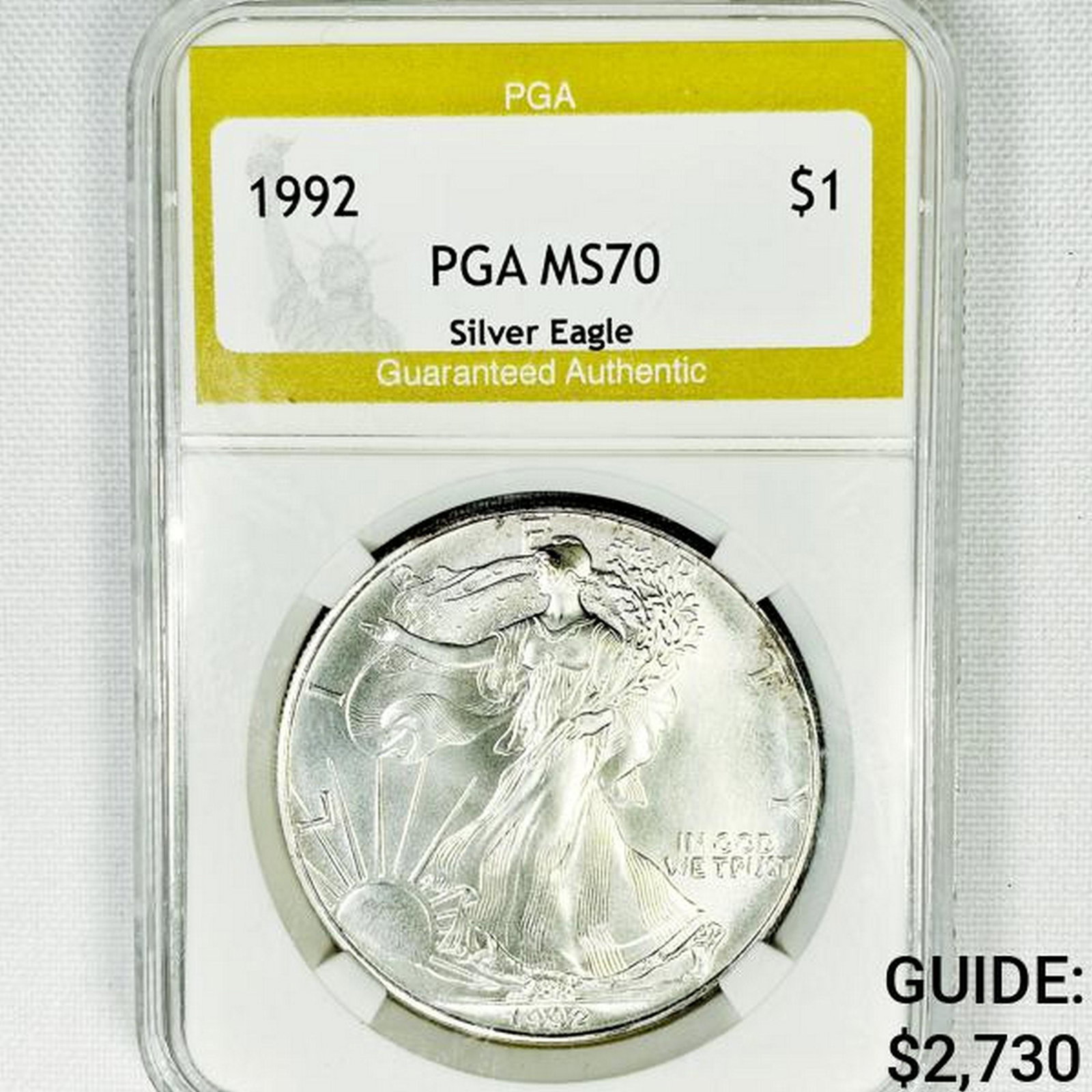 1992 Silver Eagle PGA-MS70 (1 of 2)