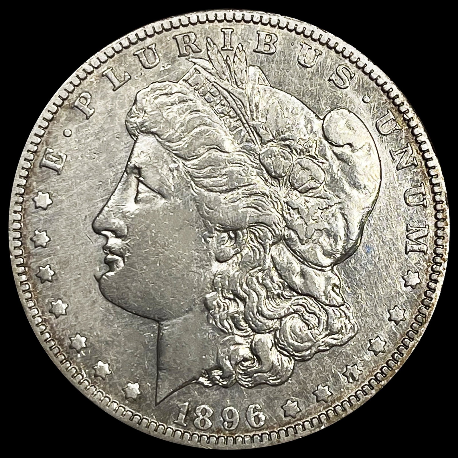 1896-S Morgan Silver Dollar NEARLY UNCIRCULATED (1 of 2)