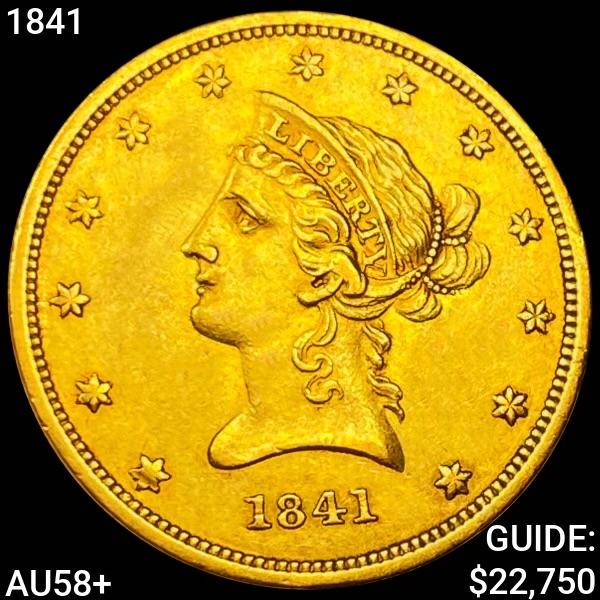 1841 $10 Gold Eagle CHOICE AU+ (1 of 2)