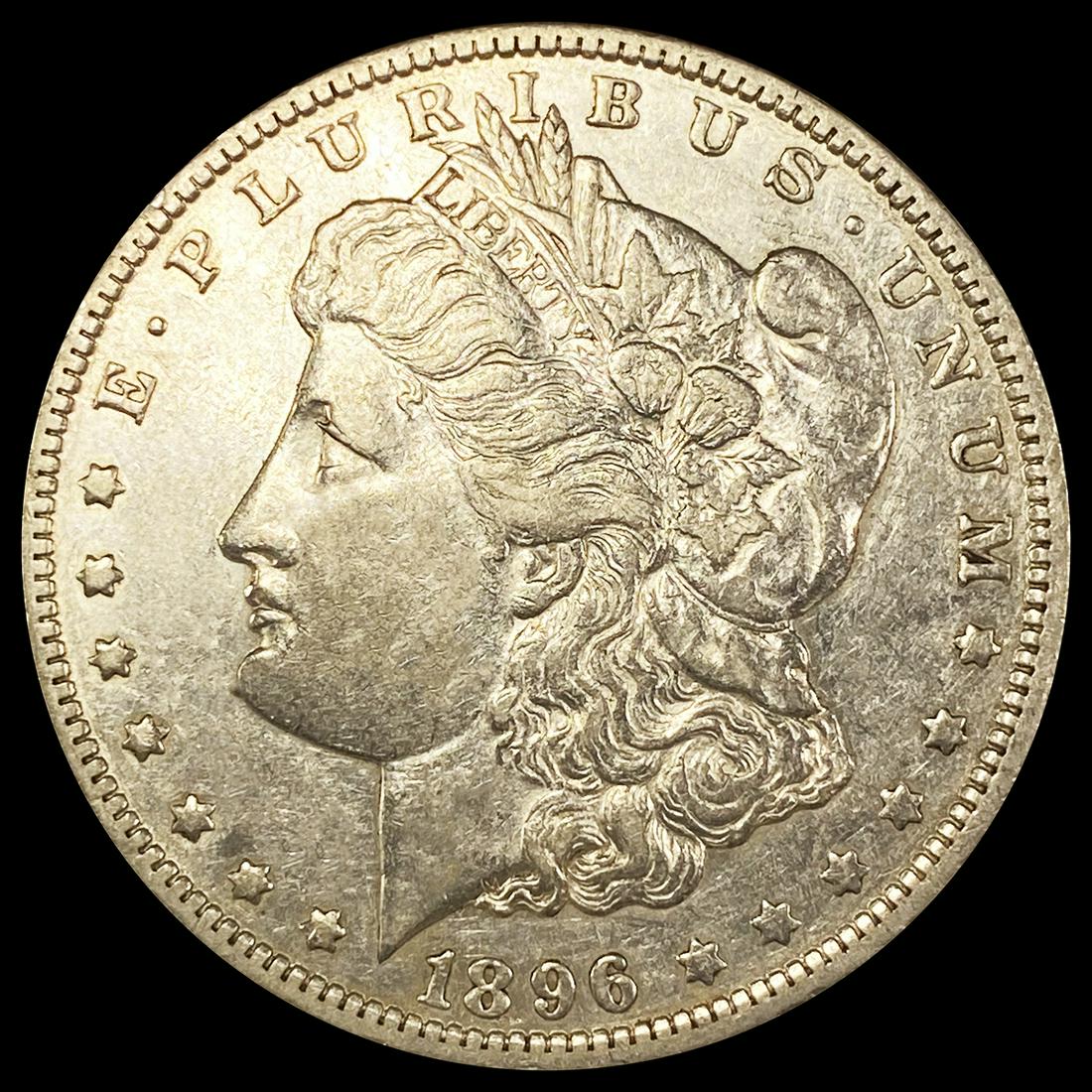1896-O Morgan Silver Dollar NEARLY UNCIRCULATED (1 of 2)