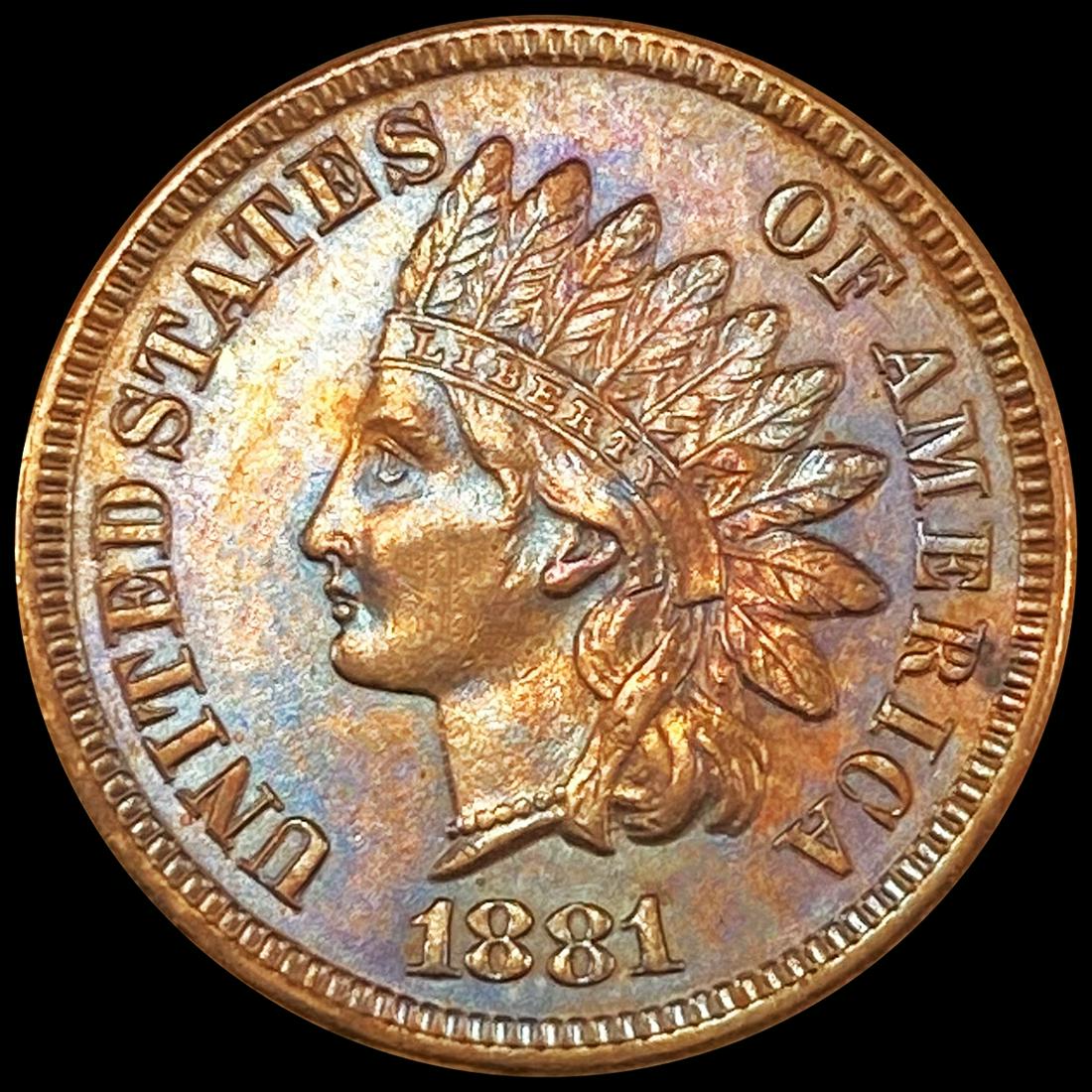 1881 Indian Head Cent UNCIRCULATED (1 of 2)