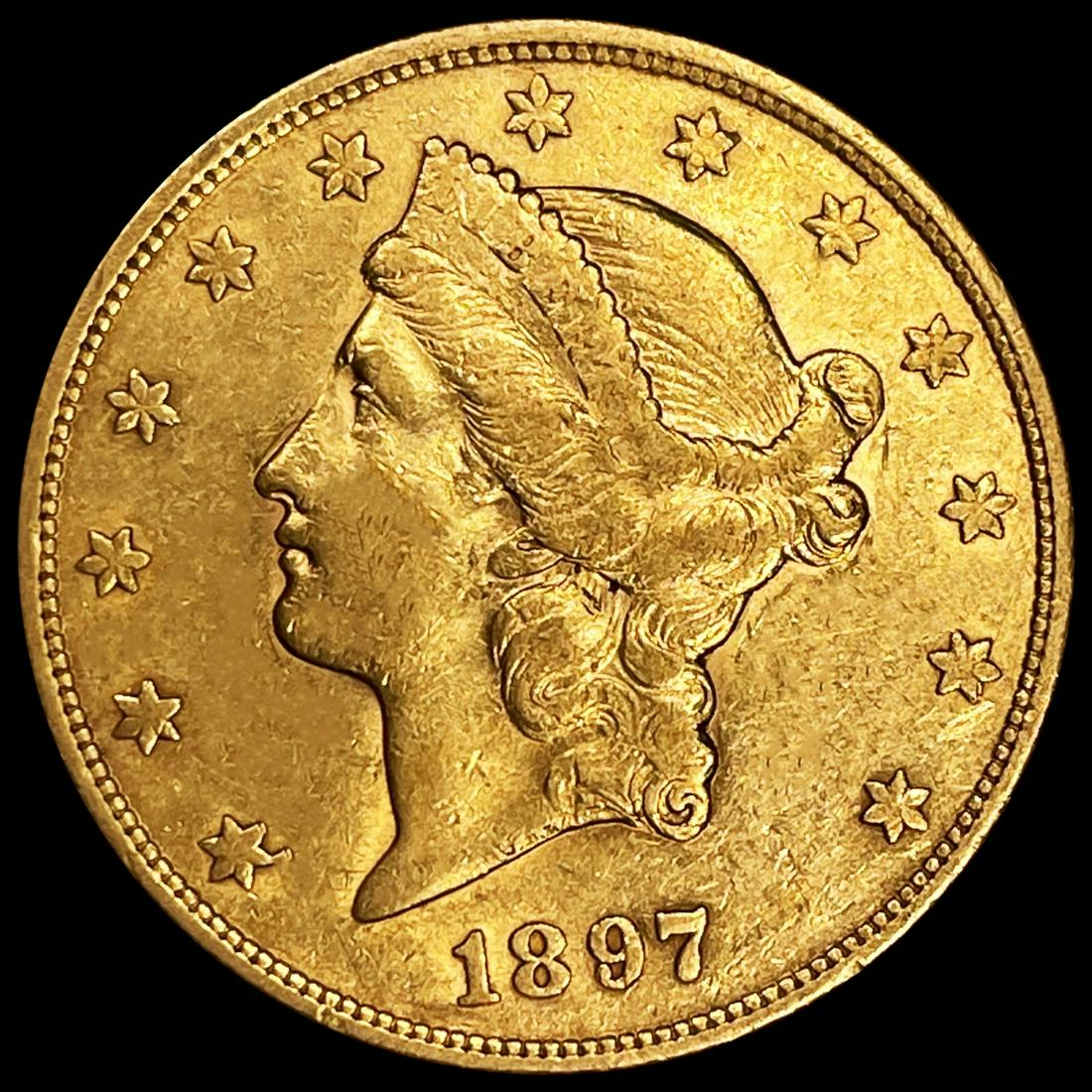 1897-S $20 Gold Double Eagle UNCIRCULATED (1 of 2)