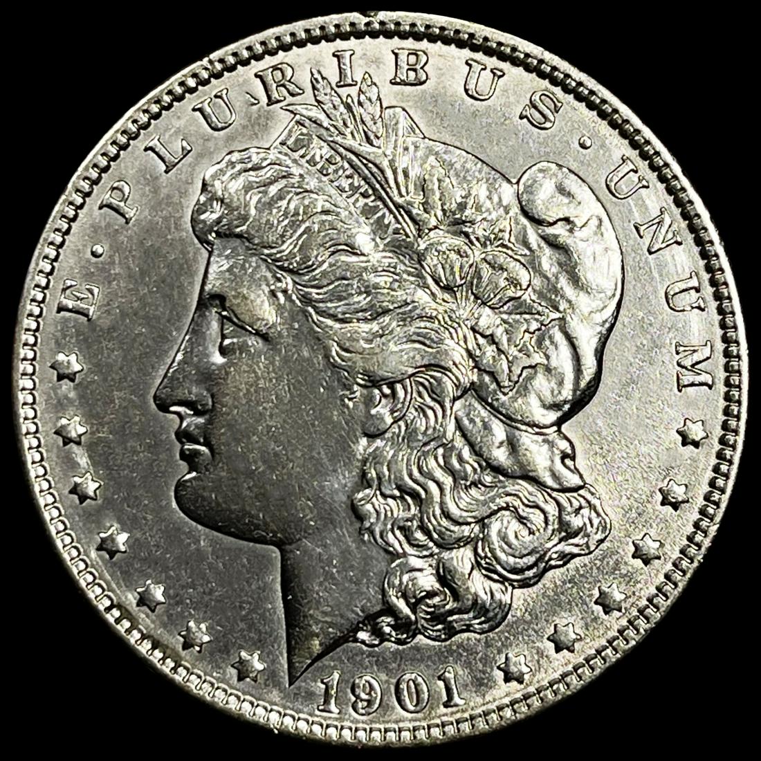 1901 Morgan Silver Dollar CLOSELY UNCIRCULATED (1 of 2)