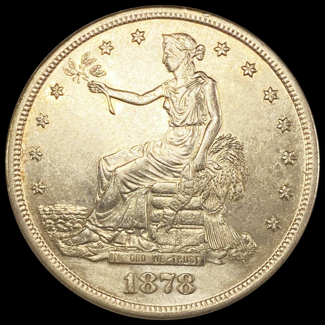 1878-S Silver Trade Dollar UNCIRCULATED (1 of 2)