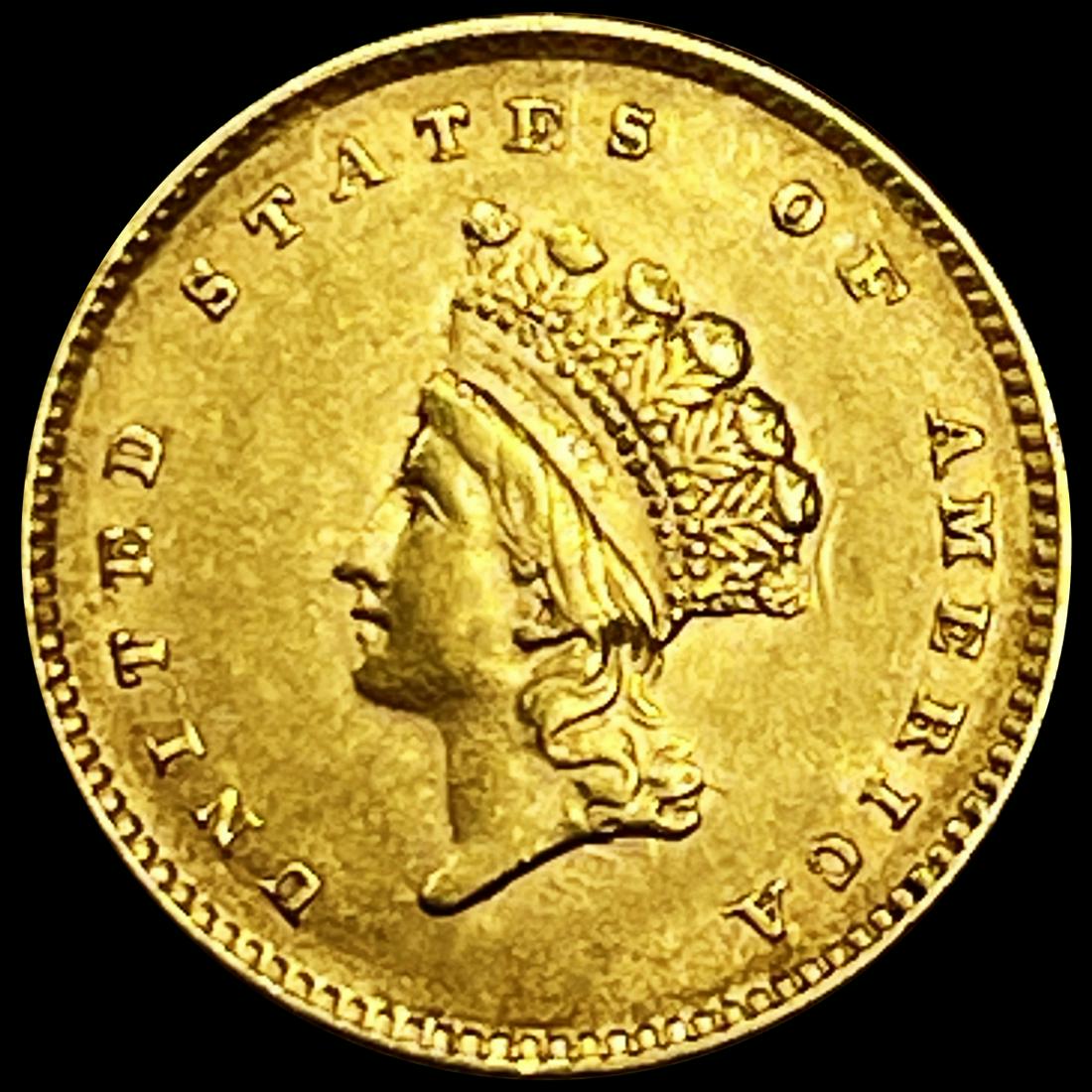 1854 Ty 2 Rare Gold Dollar UNCIRCULATED (1 of 2)