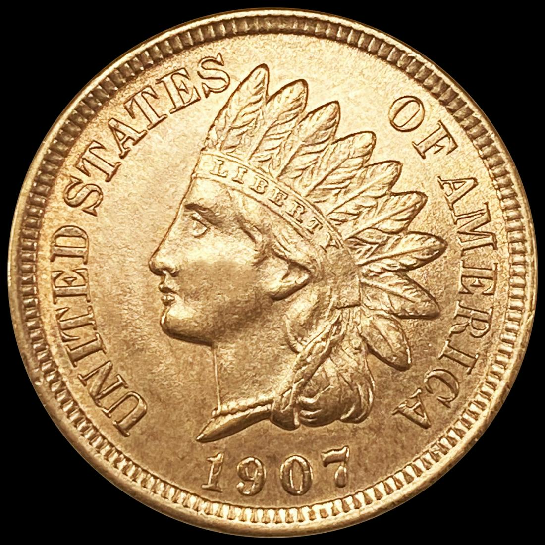 1907 Indian Head Cent UNCIRCULATED (1 of 2)