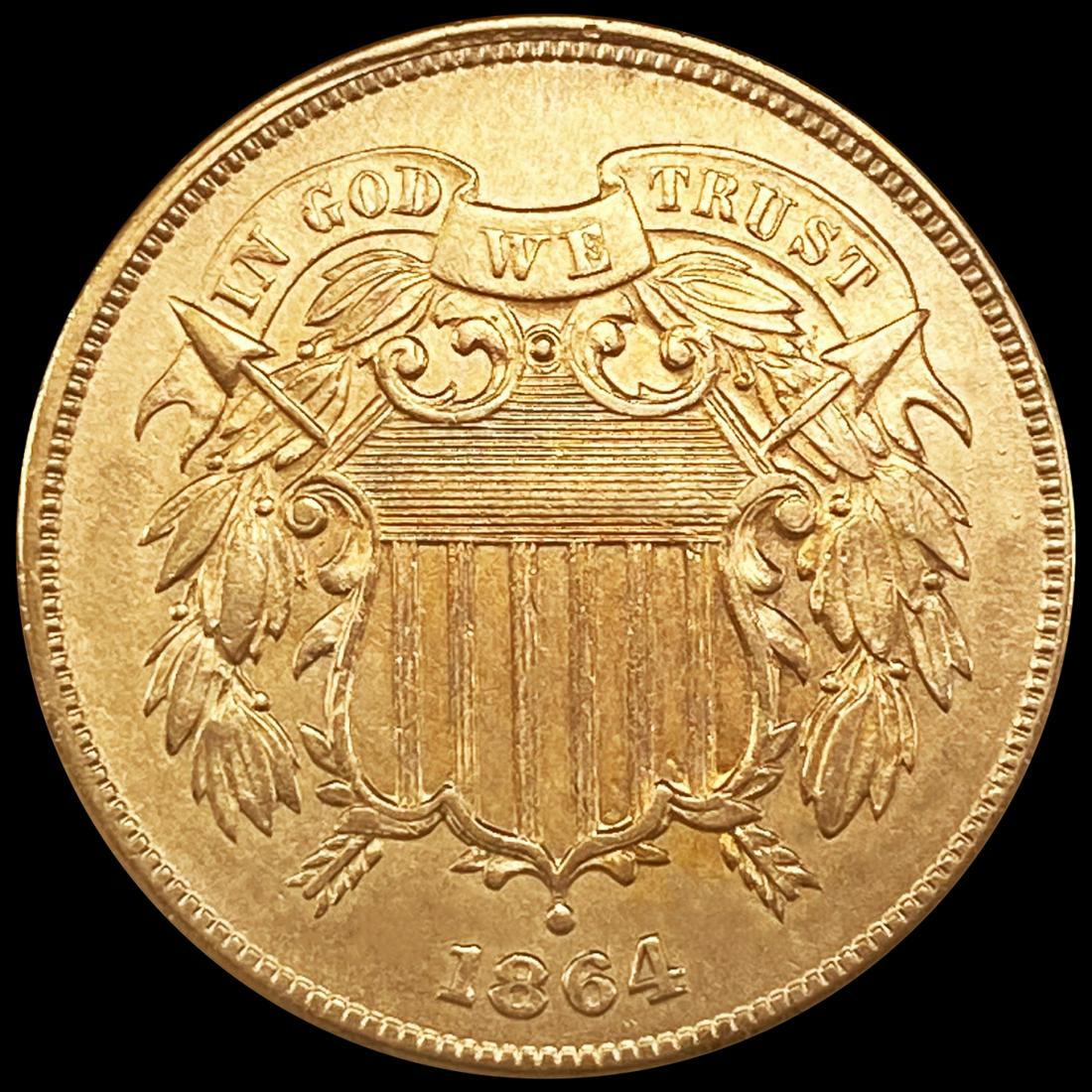 1864 Two Cent Piece UNCIRCULATED (1 of 2)