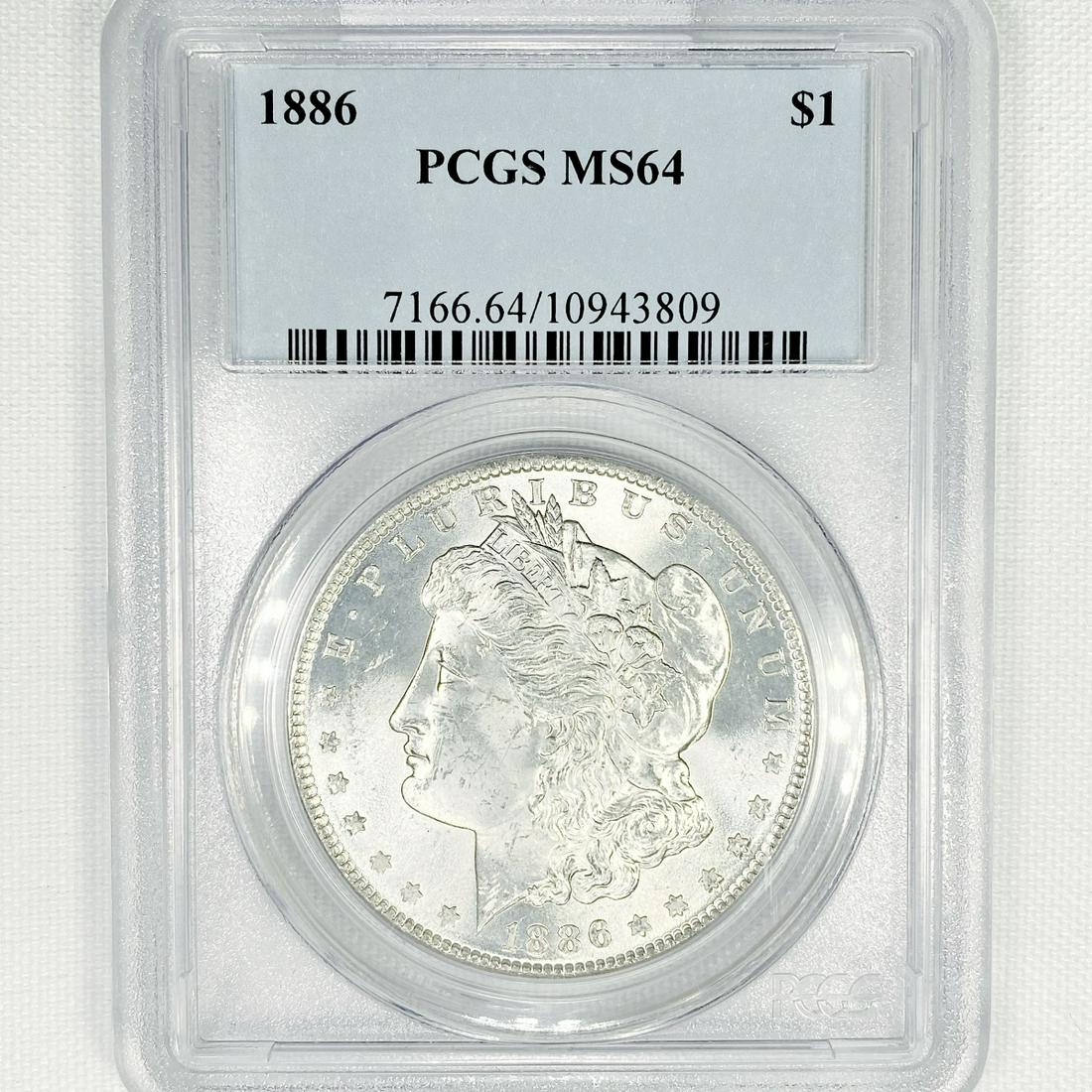 1886 Morgan Silver Dollar PCGS-MS64 (1 of 2)