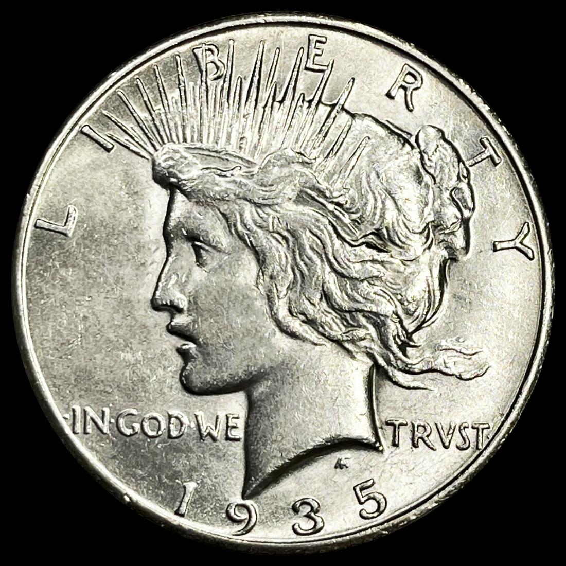 1935-S Silver Peace Dollar UNCIRCULATED (1 of 2)