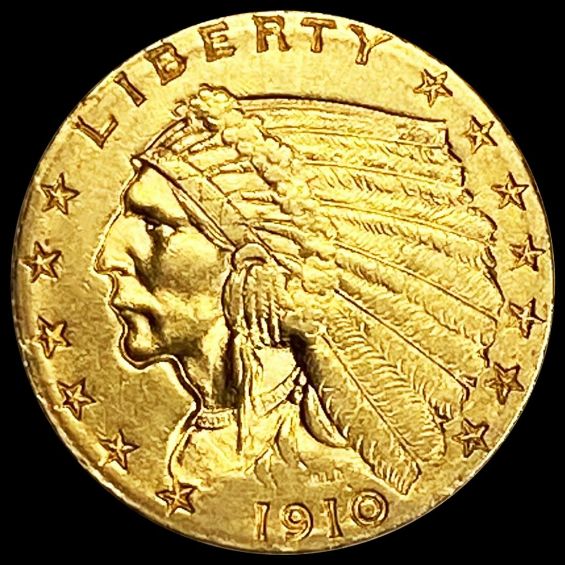 1910 $2.50 Gold Quarter Eagle UNCIRCULATED (1 of 2)