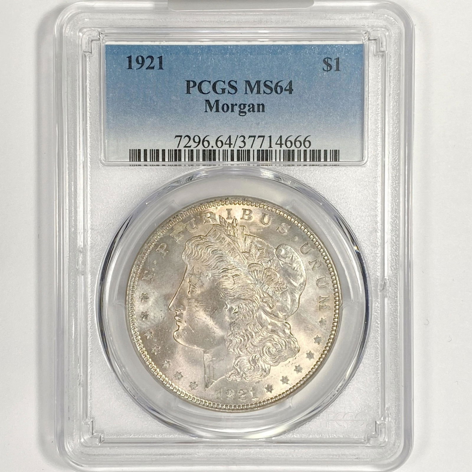 1921 Morgan Silver Dollar PCGS-MS64 (1 of 2)