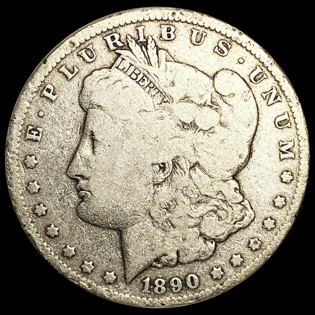 1890-CC Morgan Silver Dollar NICELY CIRCULATED (1 of 2)
