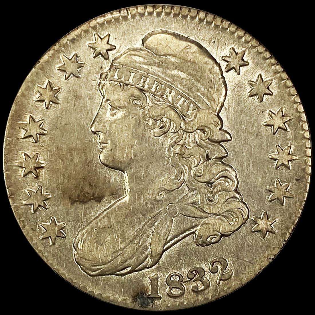 1832 Capped Bust Half Dollar LIGHTLY CIRCULATED (1 of 2)
