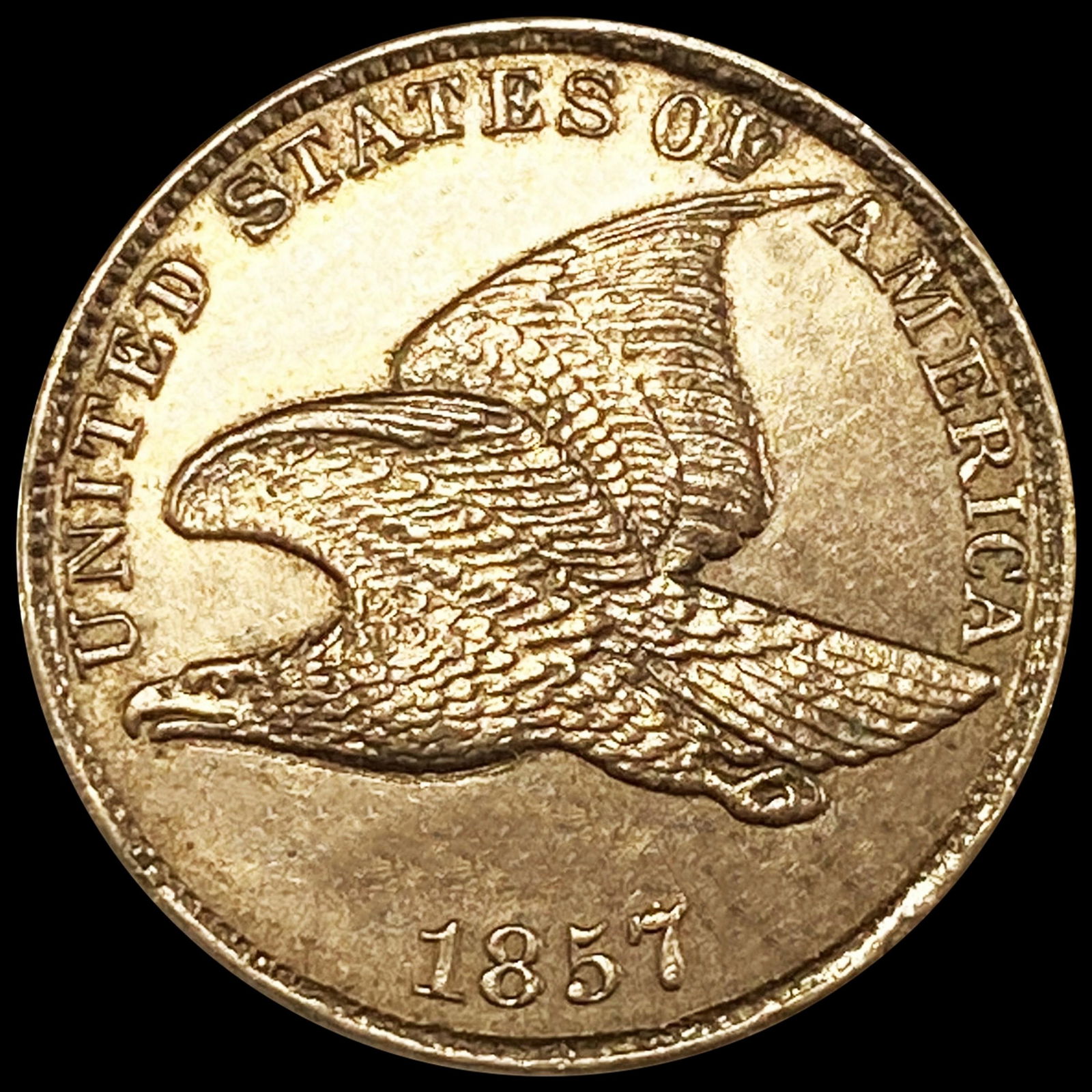 1857 Flying Eagle Cent UNCIRCULATED (1 of 2)