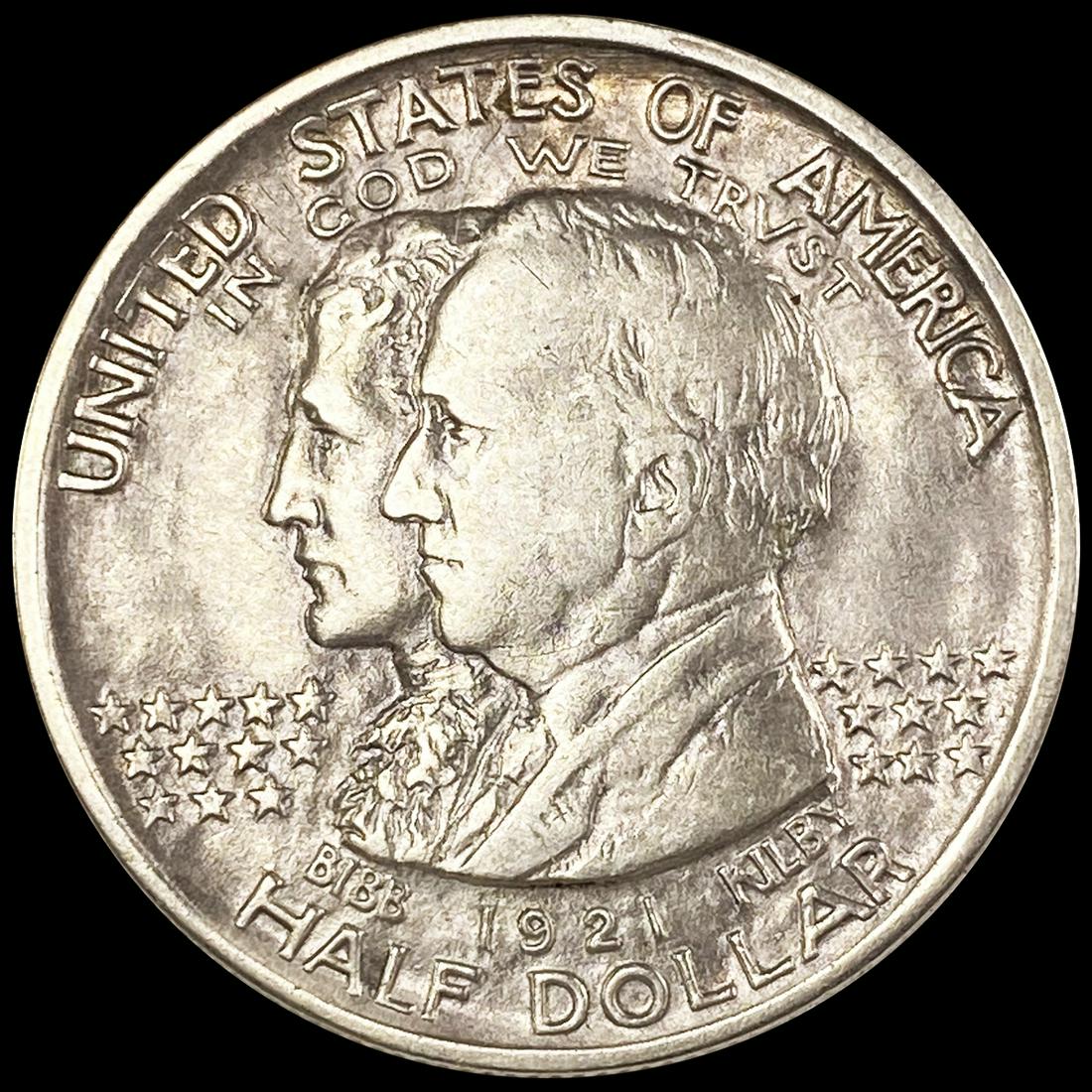 1921 Alabama Half Dollar LIGHTLY CIRCULATED (1 of 2)
