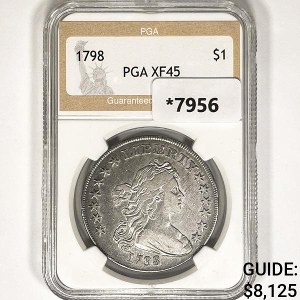1798 Draped Bust Dollar PGA-XF45 (1 of 2)